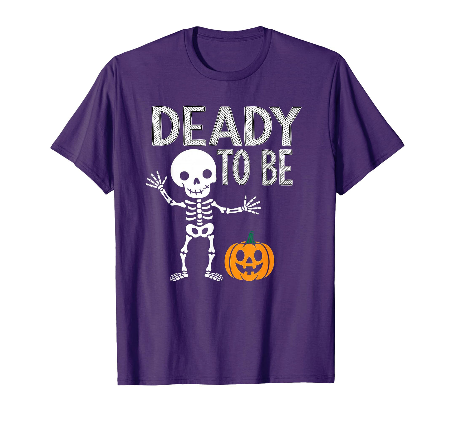 Deady to Be Funny Halloween Pregnancy Announcement Family T-Shirt