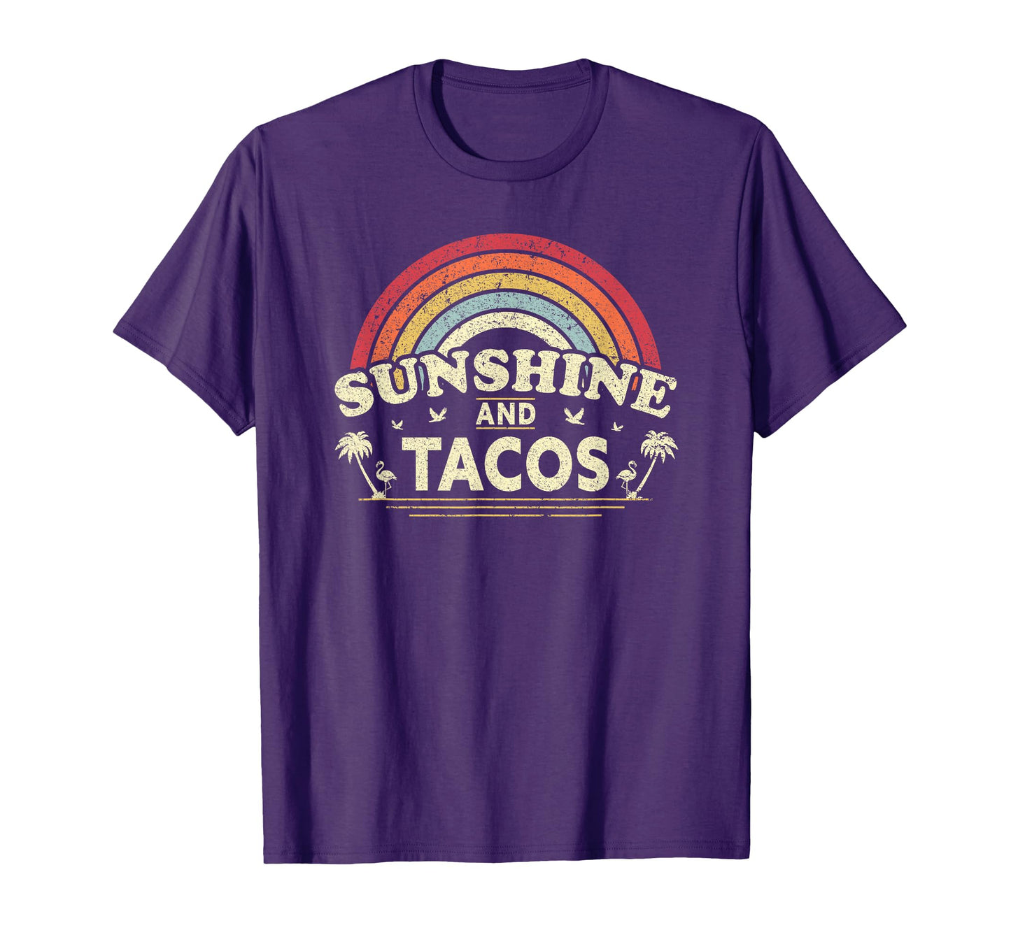 Taco, Sunshine and Tacos Vintage Shirt T-Shirt for Men Women Girls Kids