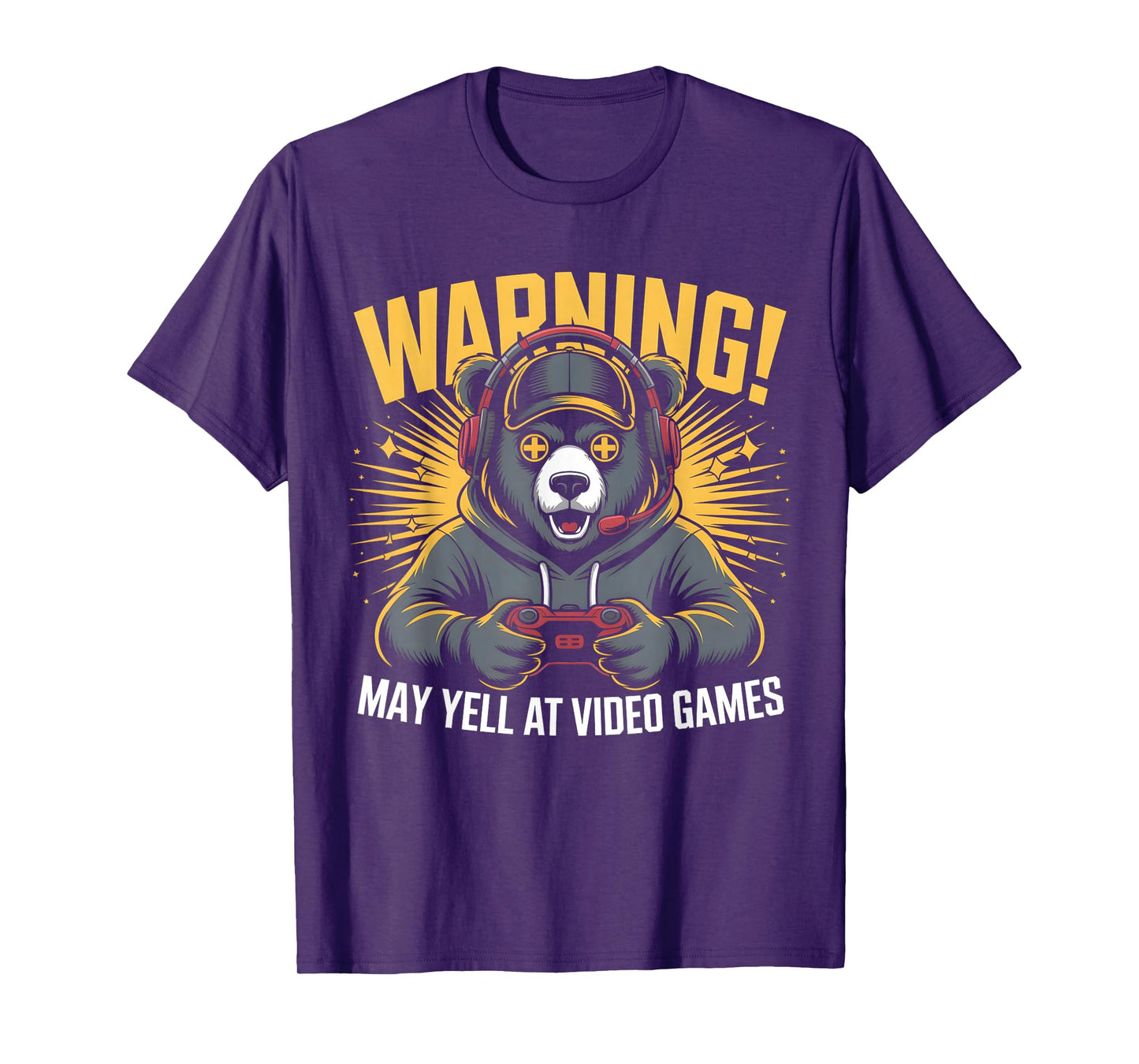 Gamer Yell Video Games T-Shirt