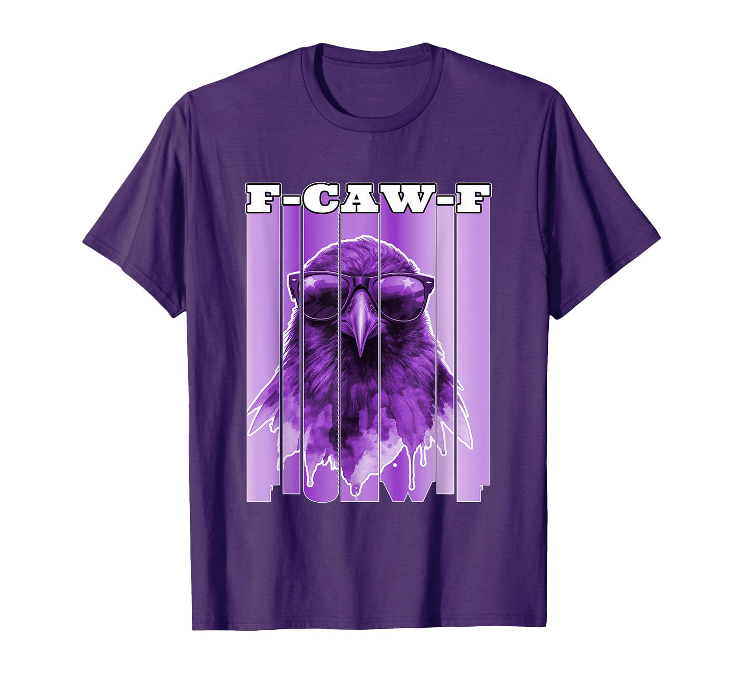 F-Caw-F Funny Crow Raven Men Women T-Shirt