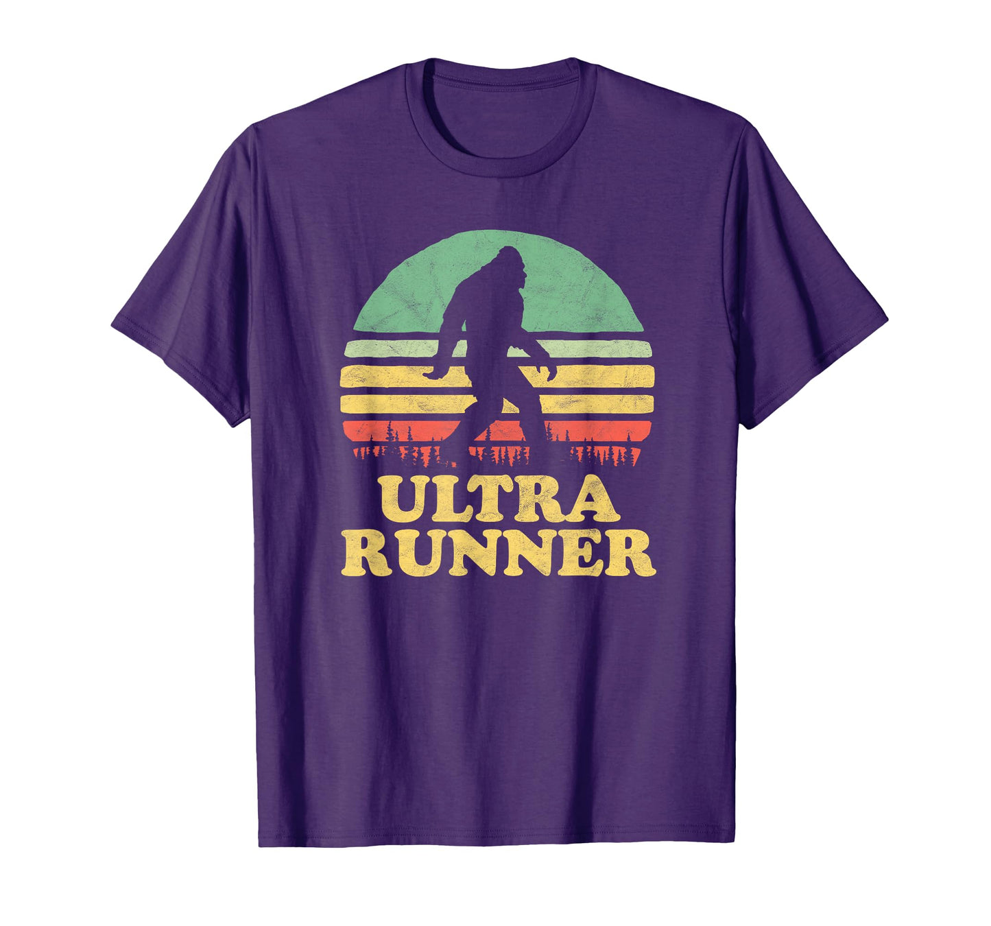 Bigfoot Ultra Runner Vintage Trail Marathon T-Shirt T-Shirt