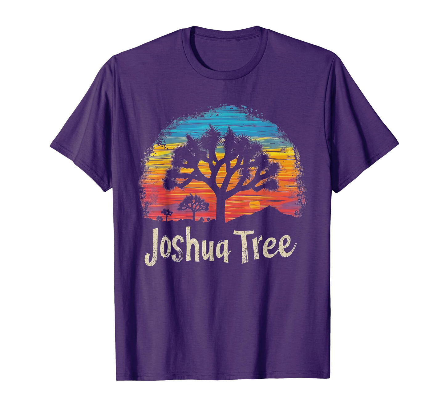 Joshua Tree - US National Park Vintage Men Women Kids Retro T-Shirt