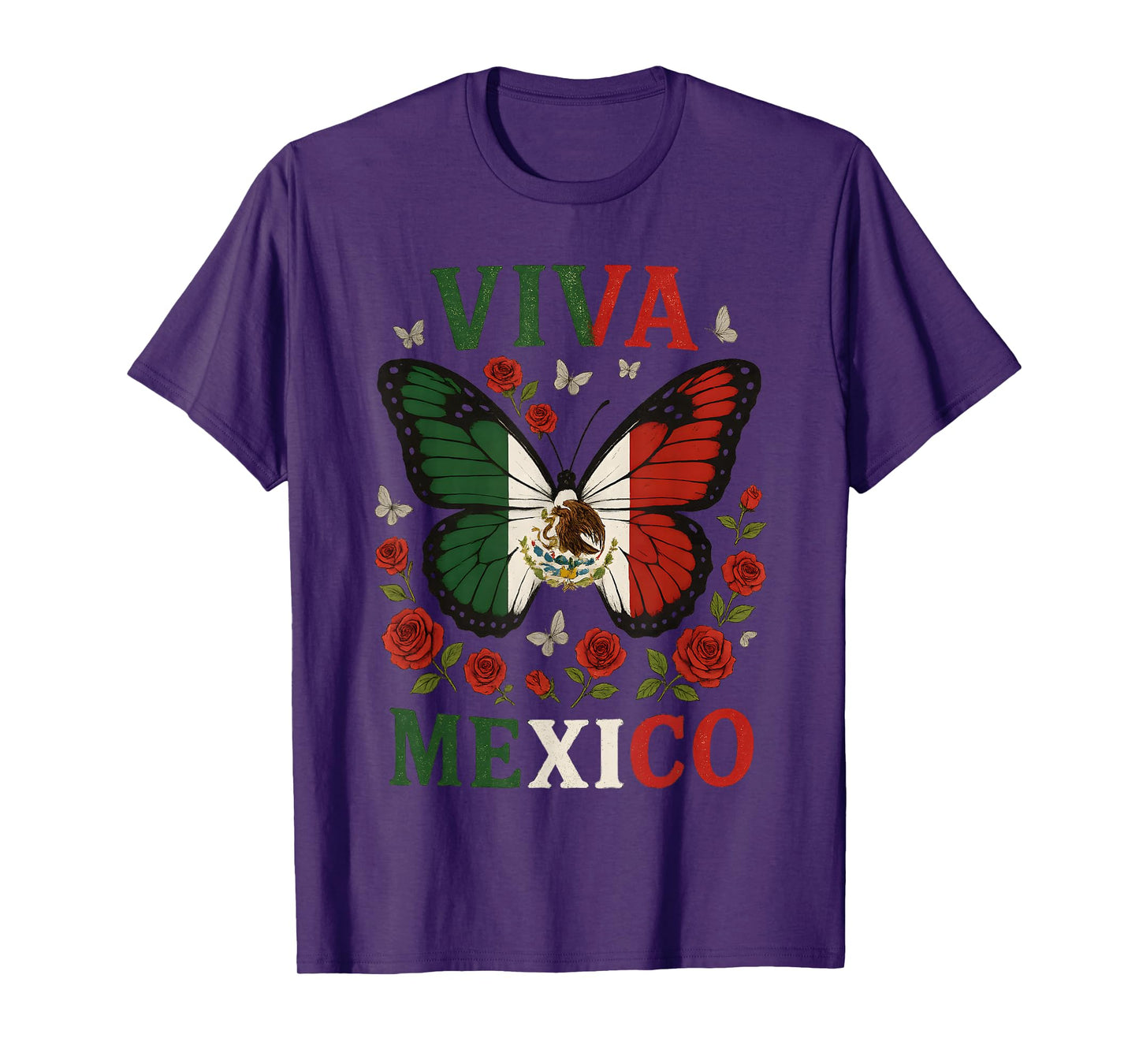 Viva Mexico Butterfly T-Shirt