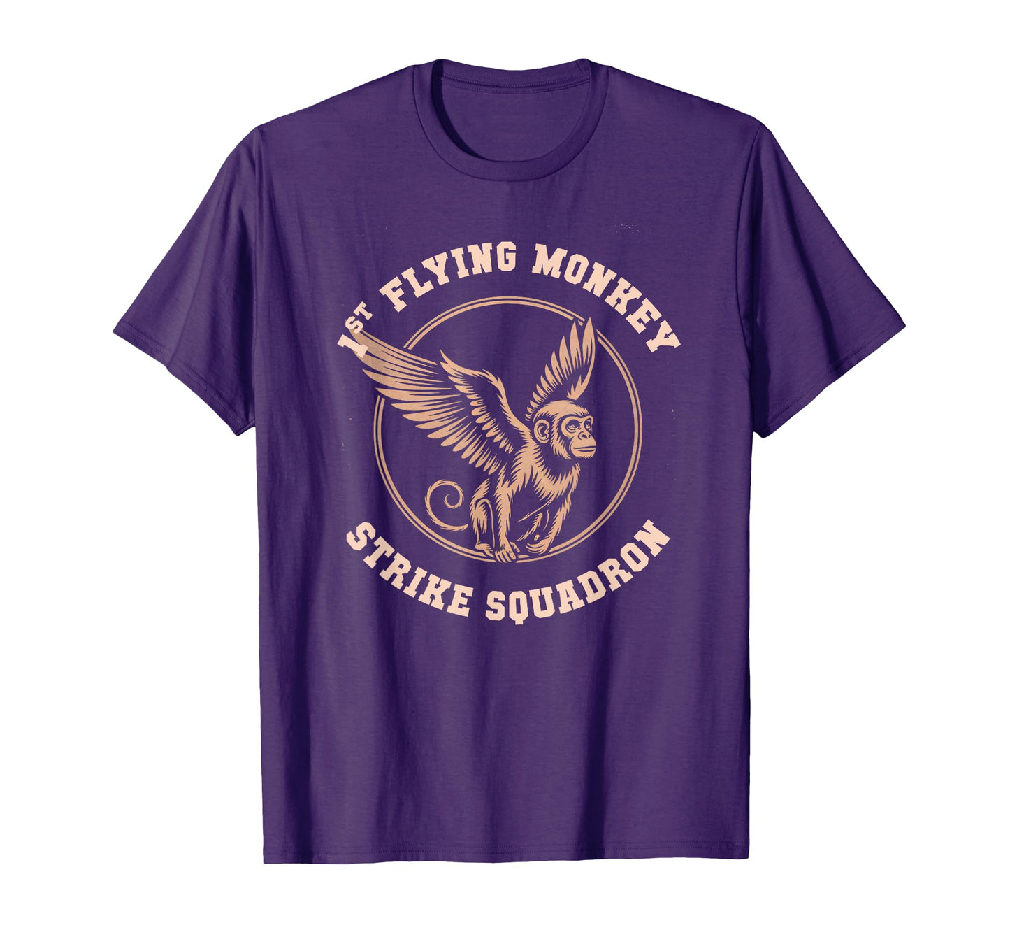 Funny Team Flying Monkeys Squadron Wizard Spooky Warlock T-Shirt