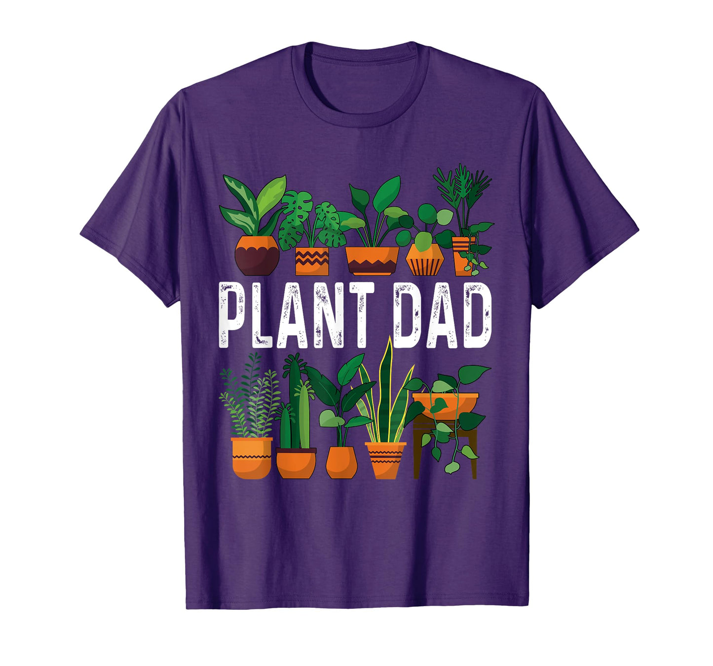 Plant Dad Potted Plant Lover Men's Gardening Plant Guy T-Shirt
