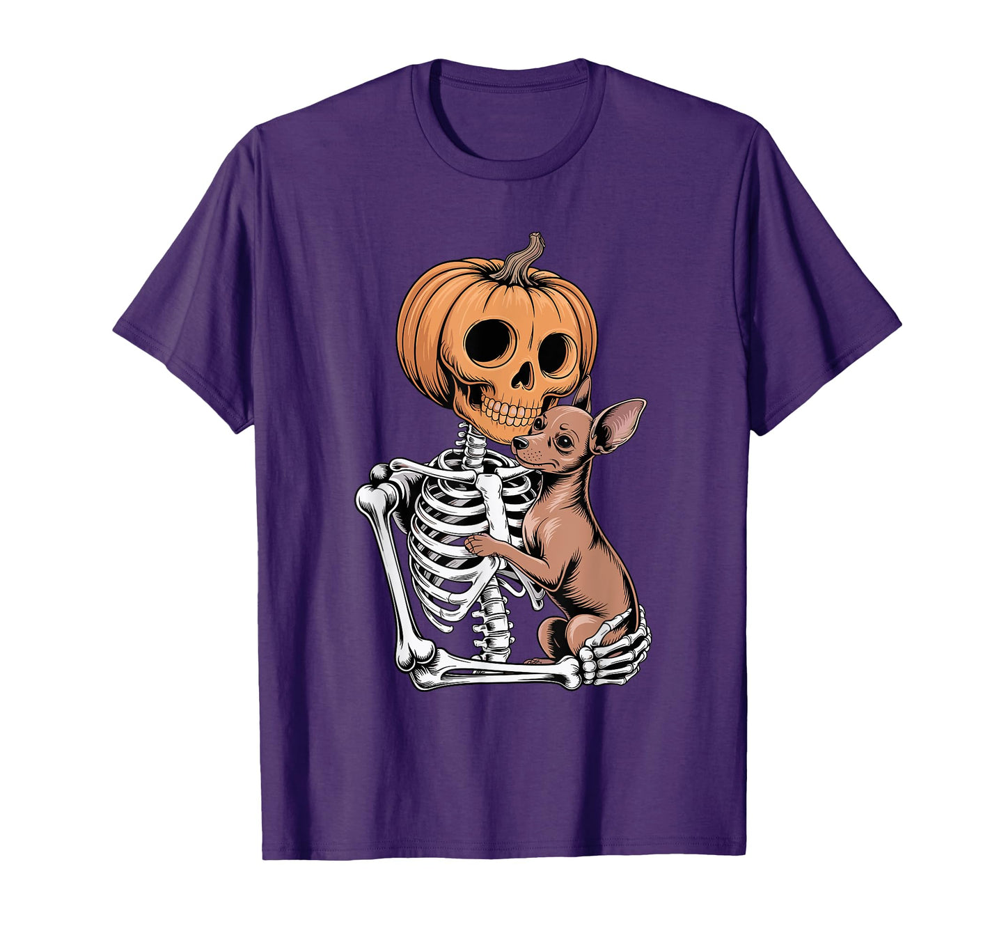 Halloween Skeleton Miniature Pinscher T-Shirt