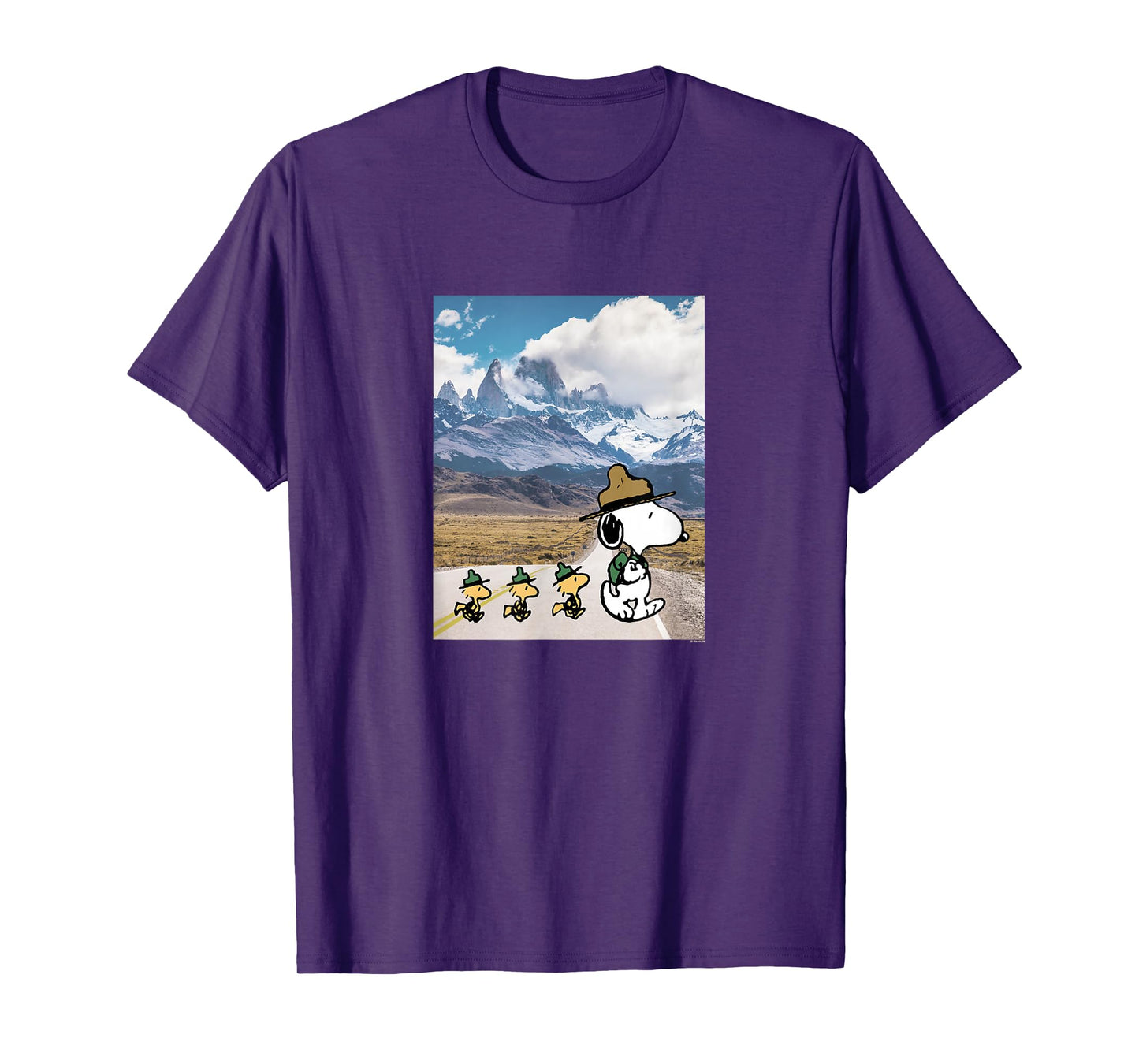 Peanuts - Snoopy Nature Crossing T-Shirt