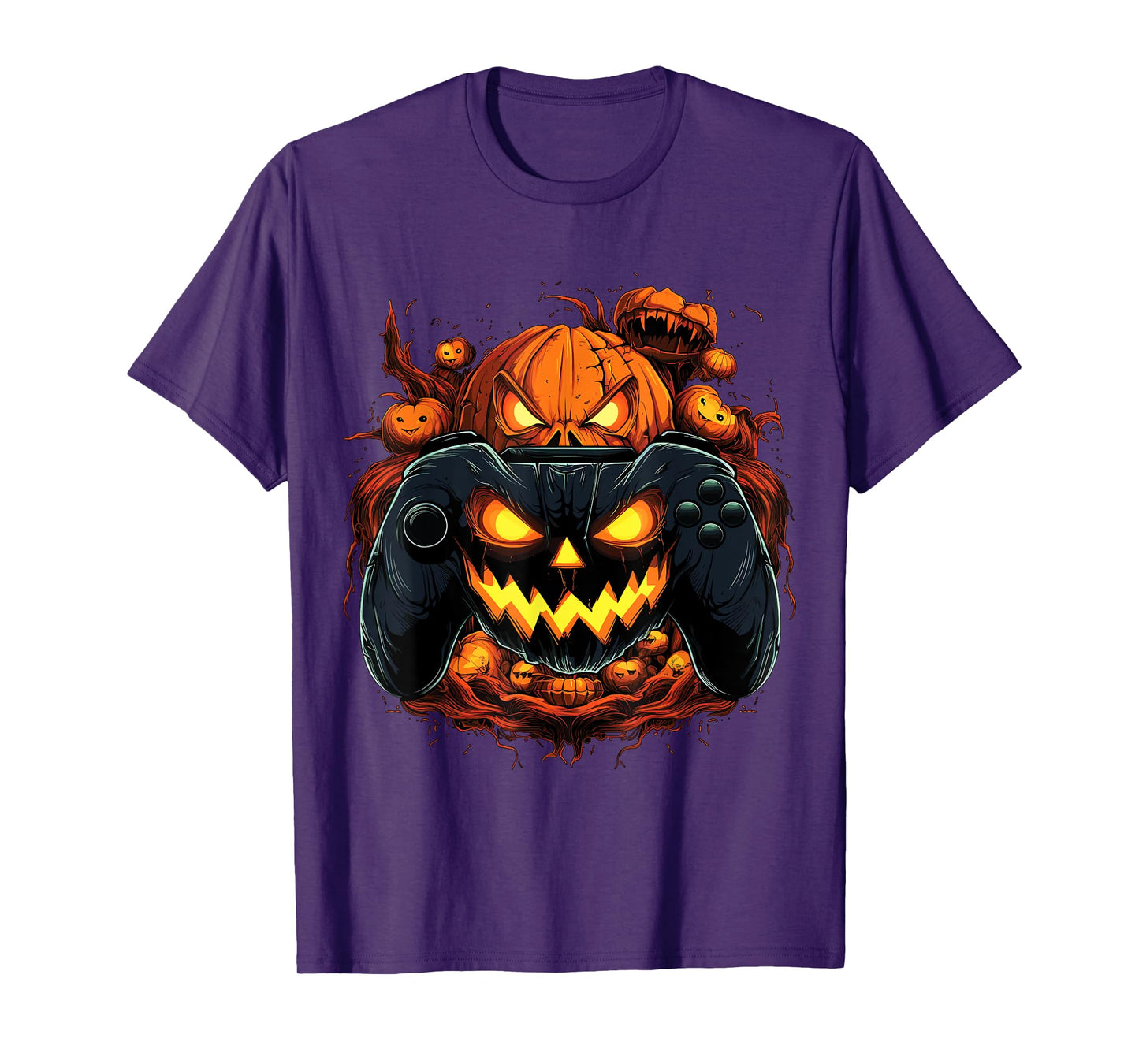 Boys Halloween shirt Gaming Controller Halloween Costume T-Shirt