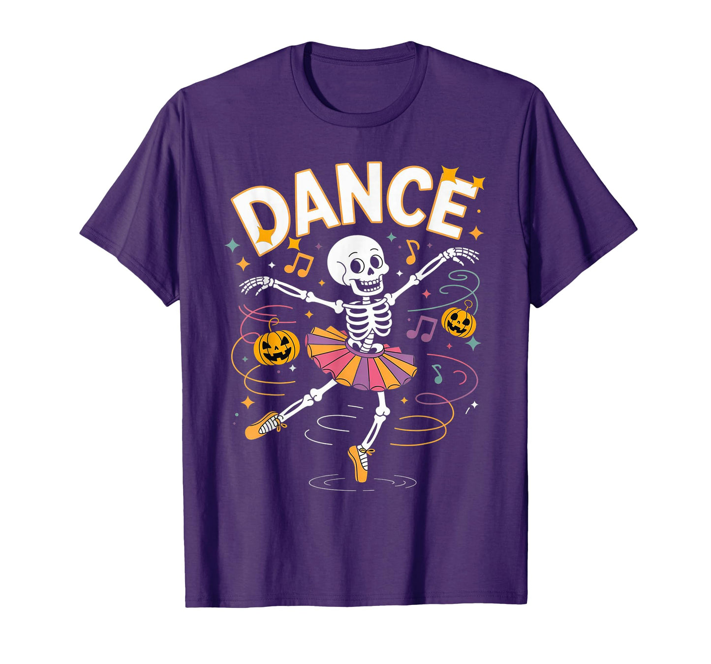 Funny Dance Lover Skeleton for Halloween Spooky T-Shirt