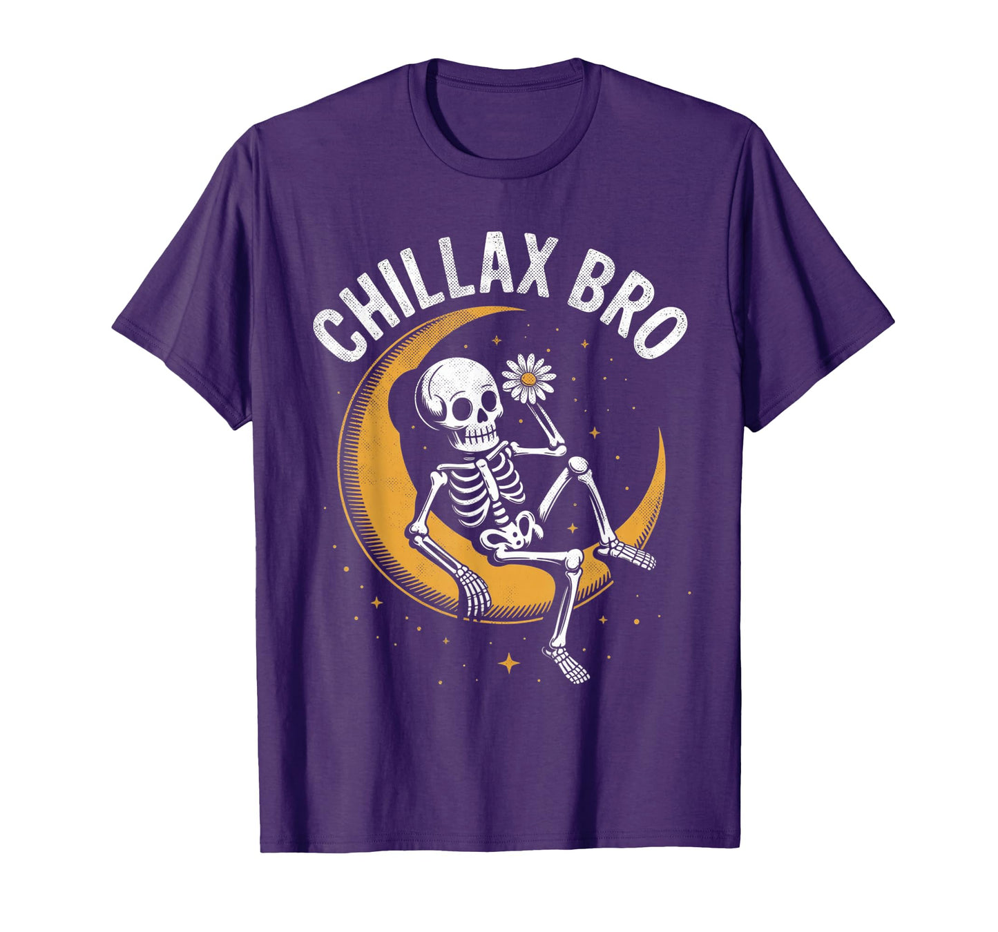 Chillax Vintage Skeletons Halloween, Party, Fun T-Shirt