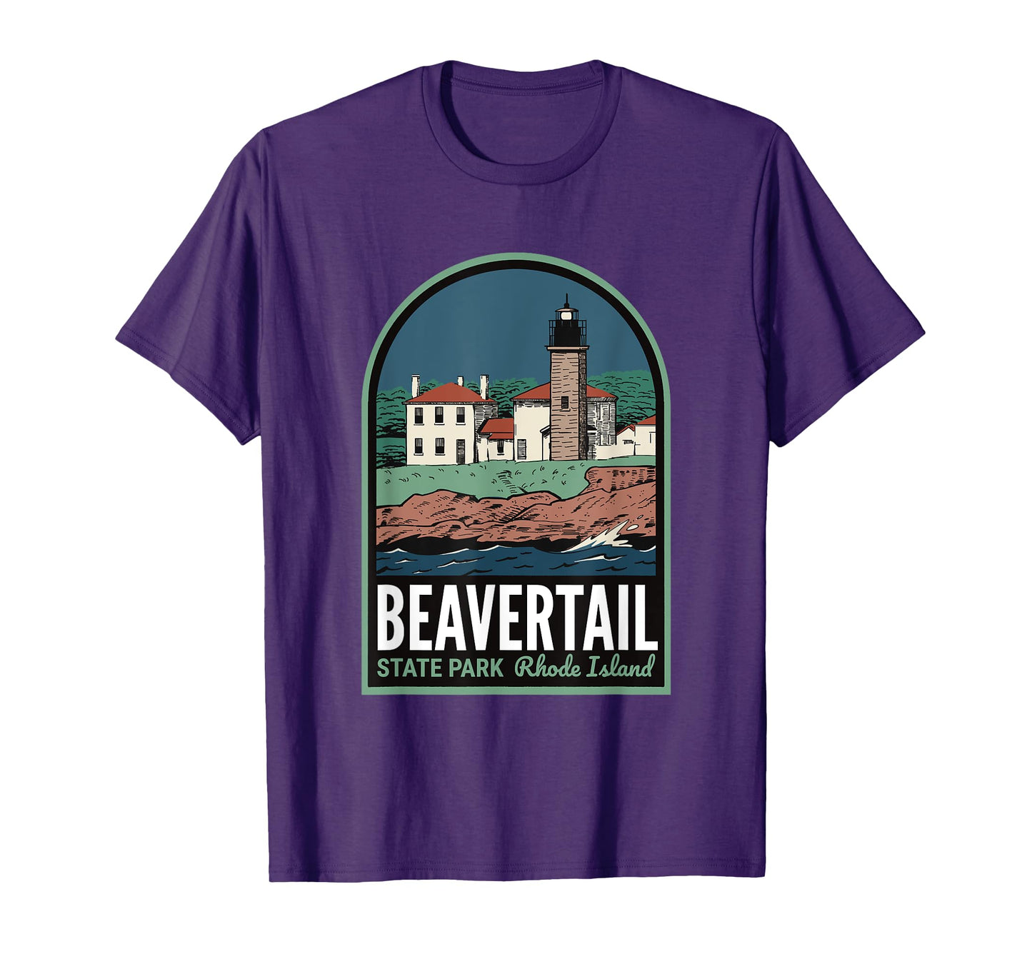 Beavertail State Park Rhode Island T-Shirt