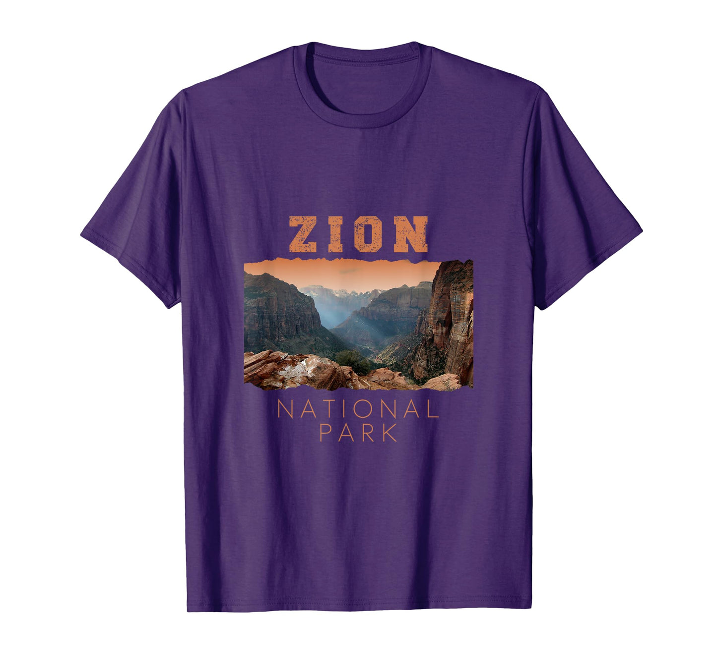 Zion Canyon National Park Utah in United States T-Shirt