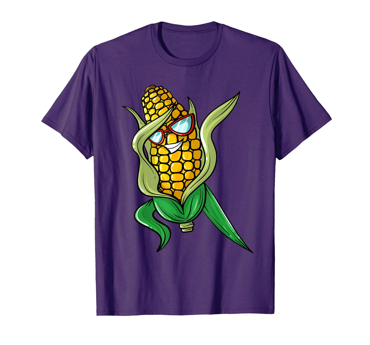 Funny Dabbing Corn Gift | Cute Dancing Farmers Men Women T-Shirt