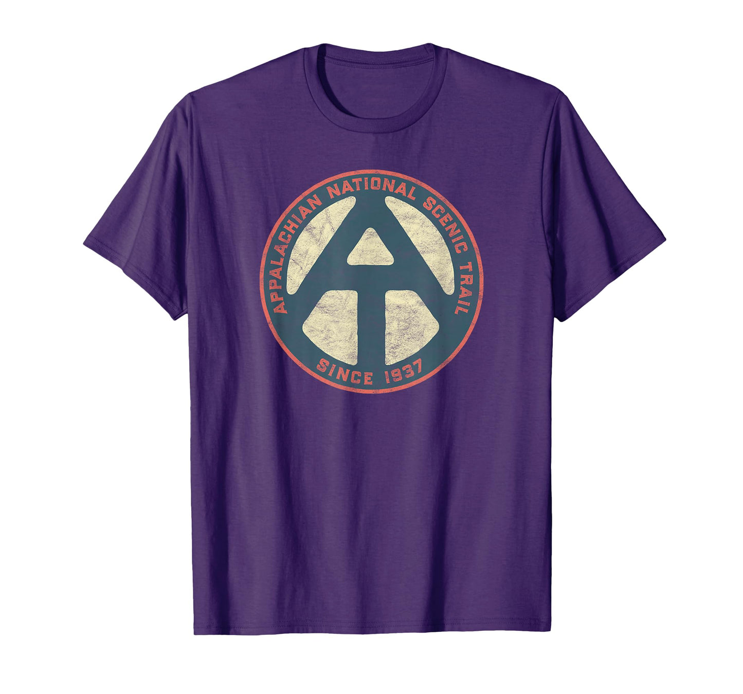 Appalachian Trail Marker Retro National Scenic Trail T-Shirt