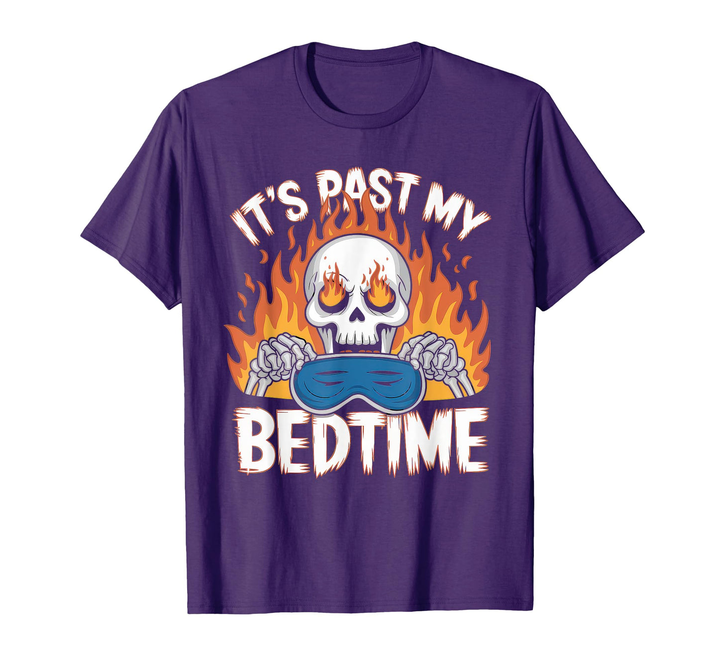 Funny Tshirt Men Humor Skeleton Meme Sarcastic Ironic Tired T-Shirt