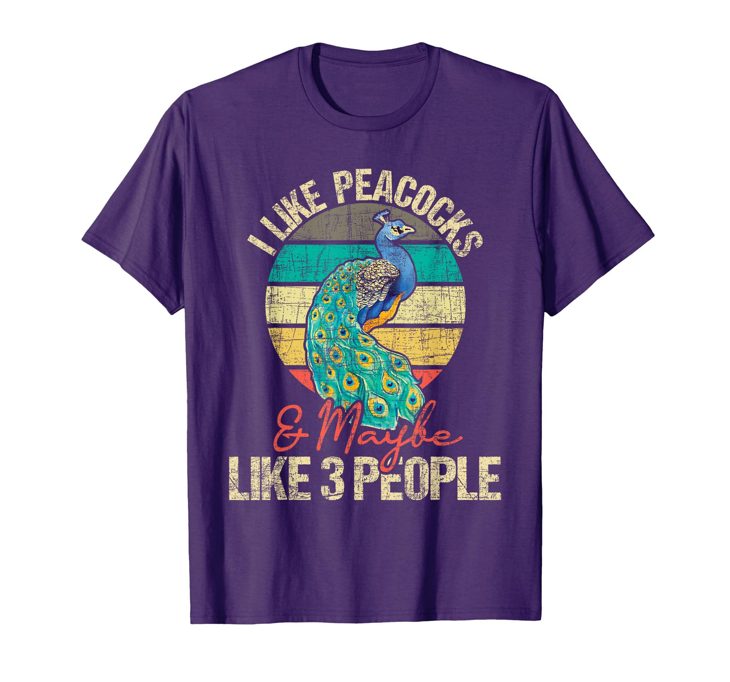 I Like Peacocks - Animal Lover Zookeeper Ornithologist T-Shirt