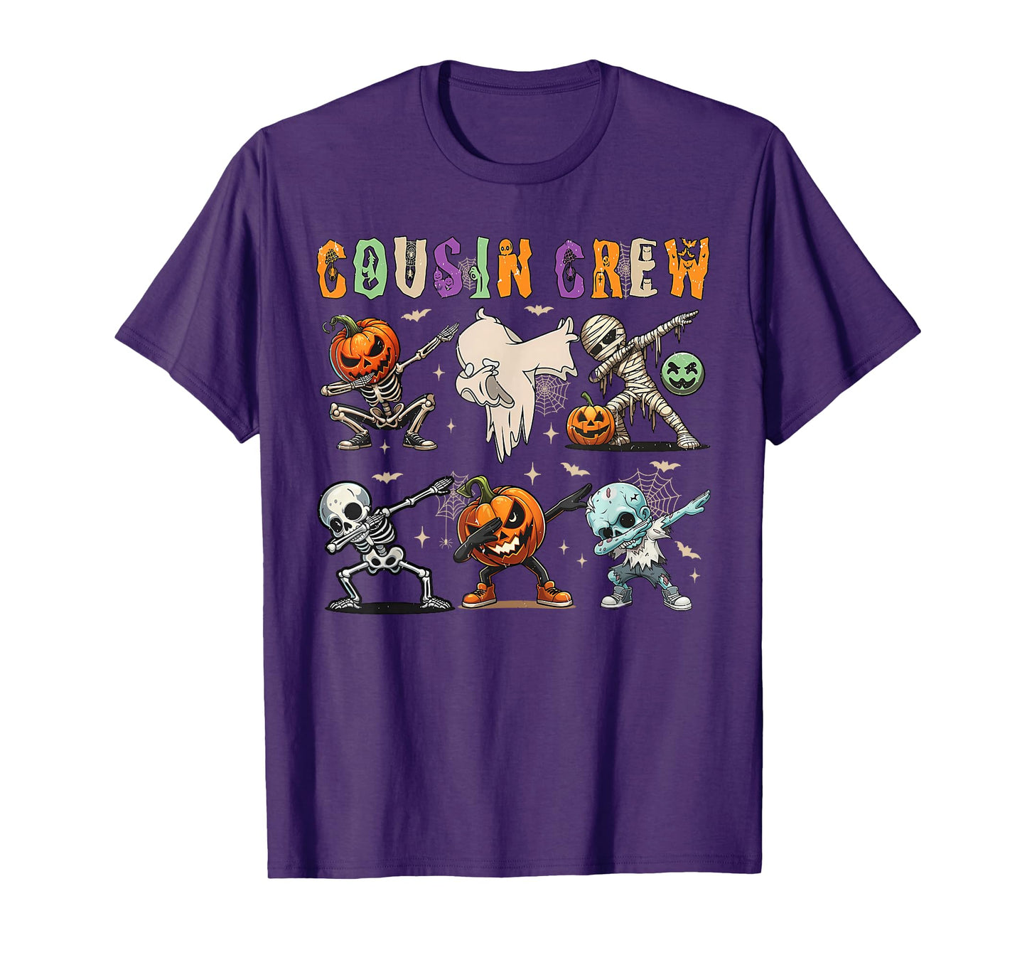 Halloween Cousin Crew Dabbing Matching Cousins Kids Boy T-Shirt