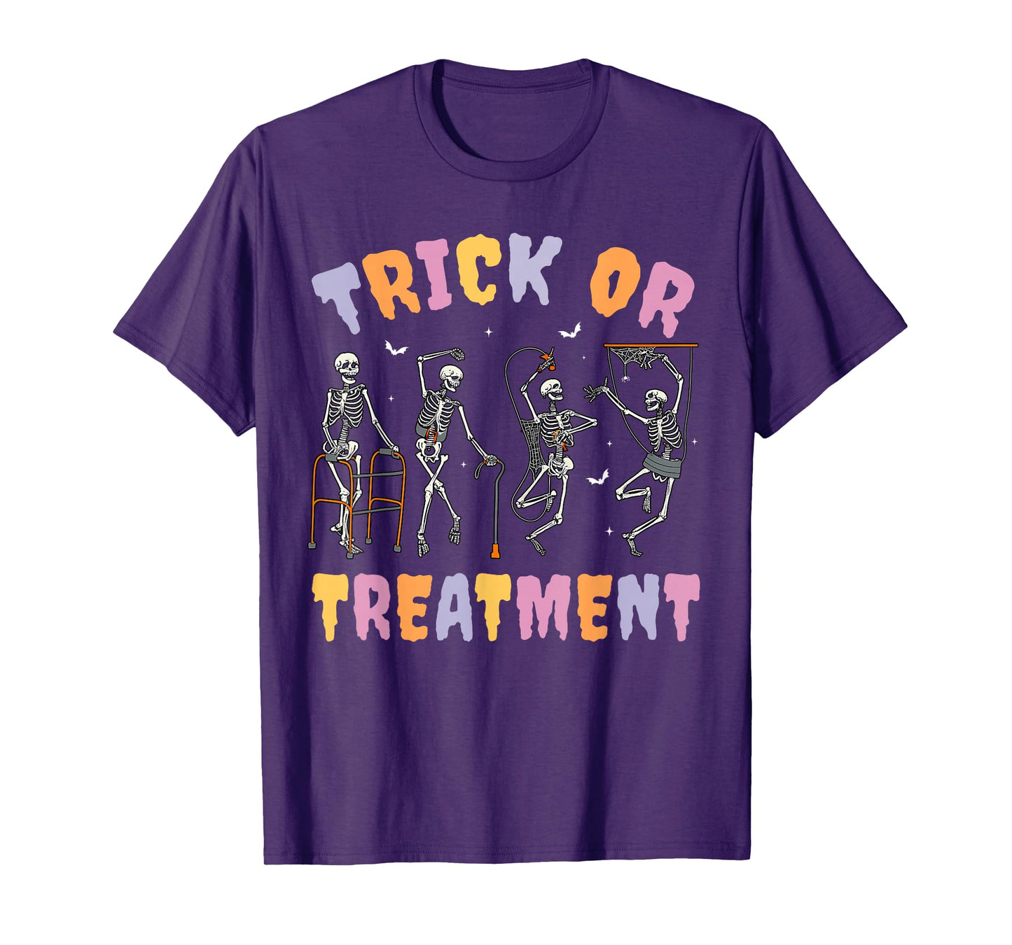 Trick Or Treatment PT Physical Therapy Therapist Halloween T-Shirt