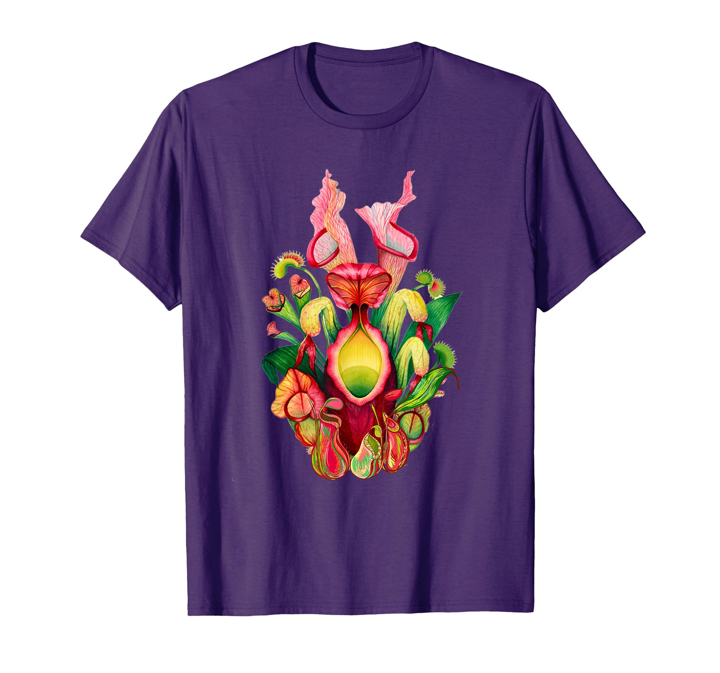 Pitcher Plant Nature Art Carnivorous Plants Sarracenia T-Shirt