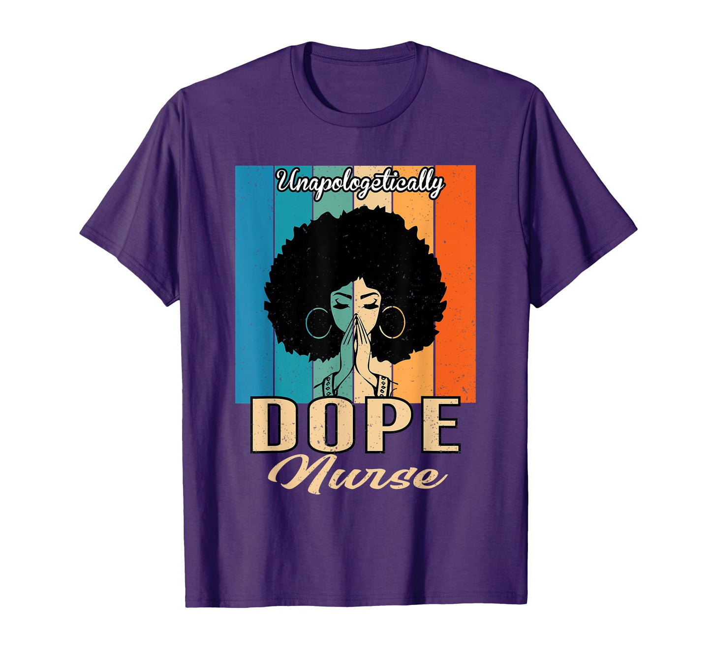 Unapologetically Dope Nurse Vintage - Juneteenth Nurse T-Shirt