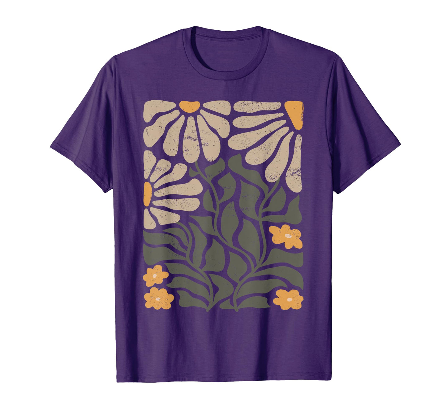 Boho Wildflower Vintage Retro Graphic Design Spring/Summer Men Women Kids T-Shirt