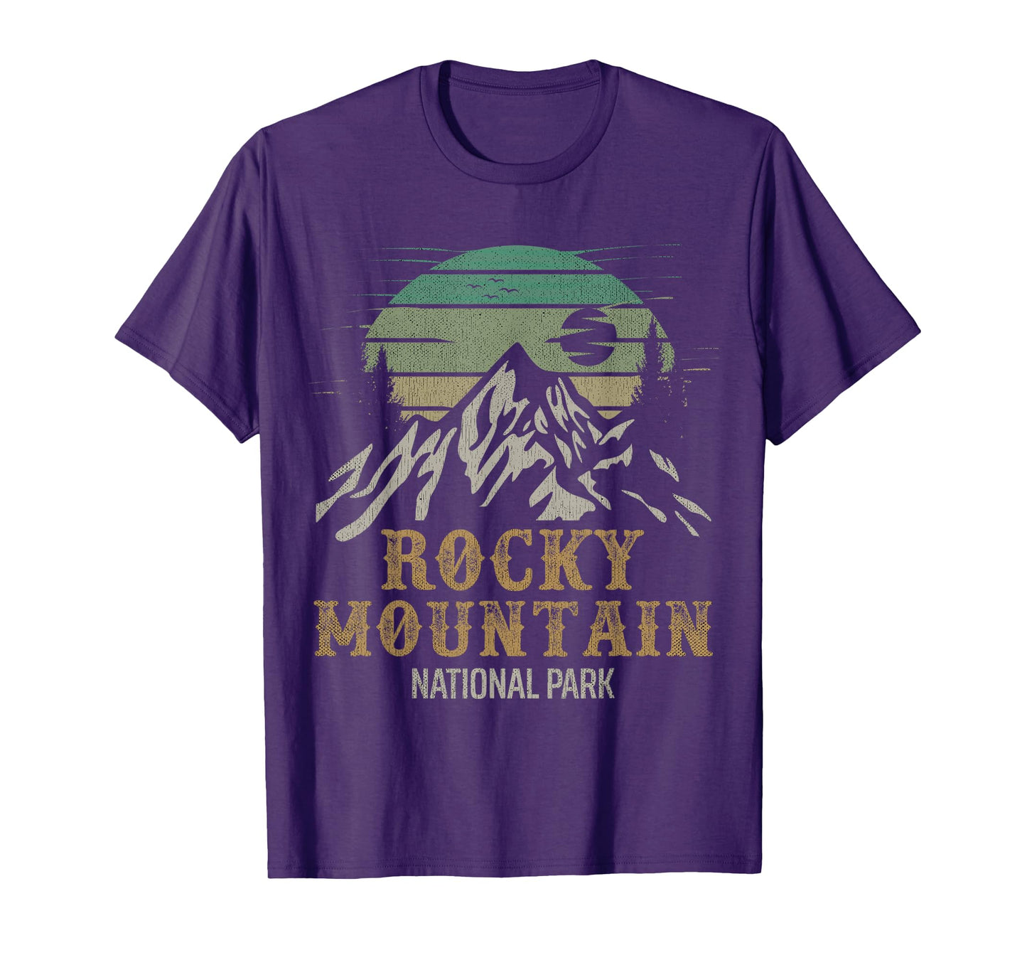 Rocky Mountain National Park Merchandise Rocky Mt. Souvenir T-Shirt