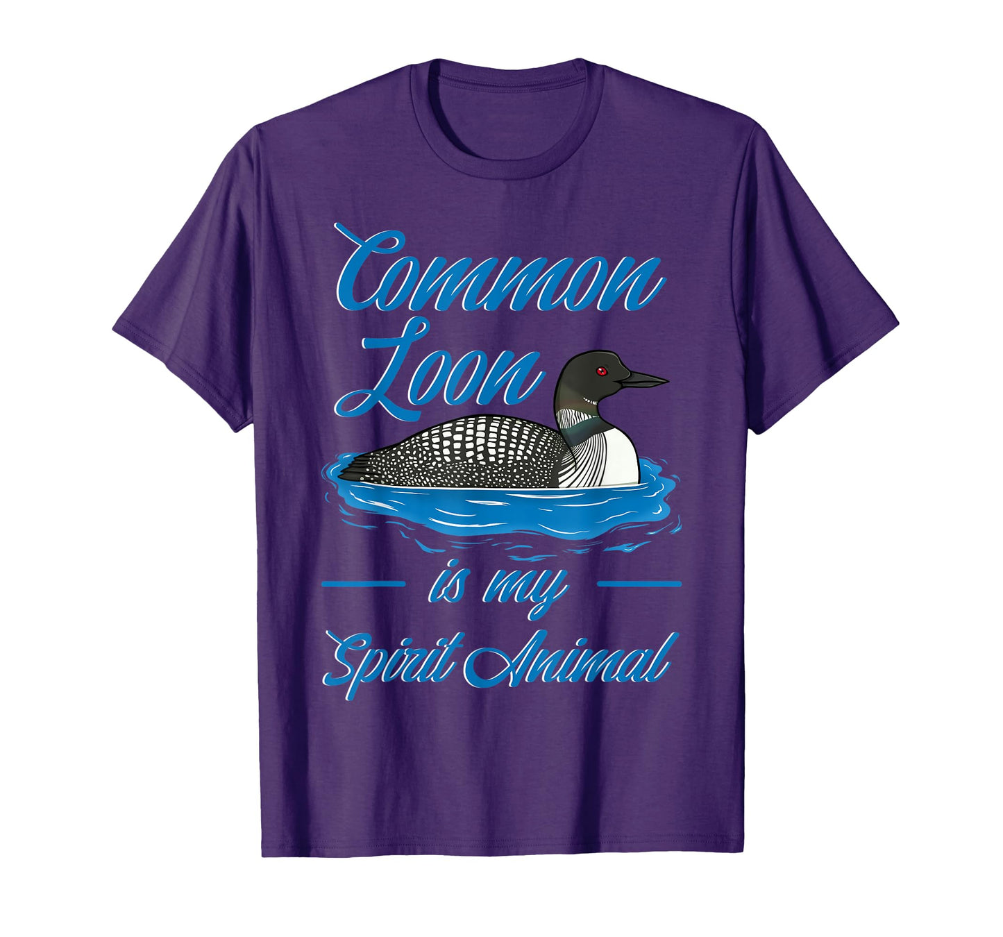 Common Loon Bird Ducks Funny Cute T-Shirt