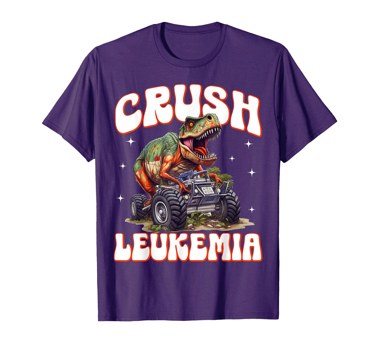 Crush Leukemia Awareness Cure Blood Cancer Fighter Kids T-Shirt