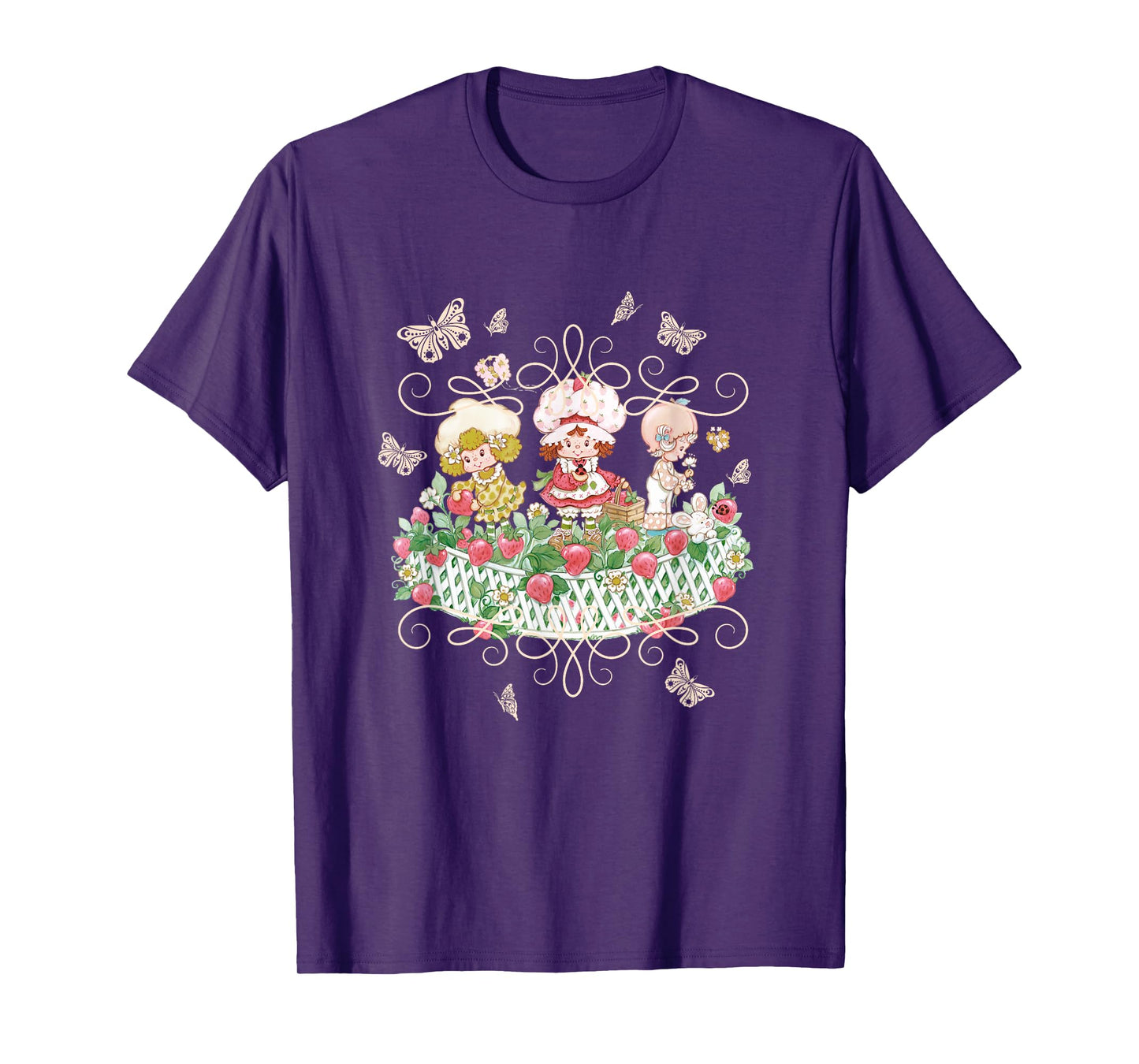Strawberry Shortcake & Lemon Meringue Vintage Garden Besties T-Shirt