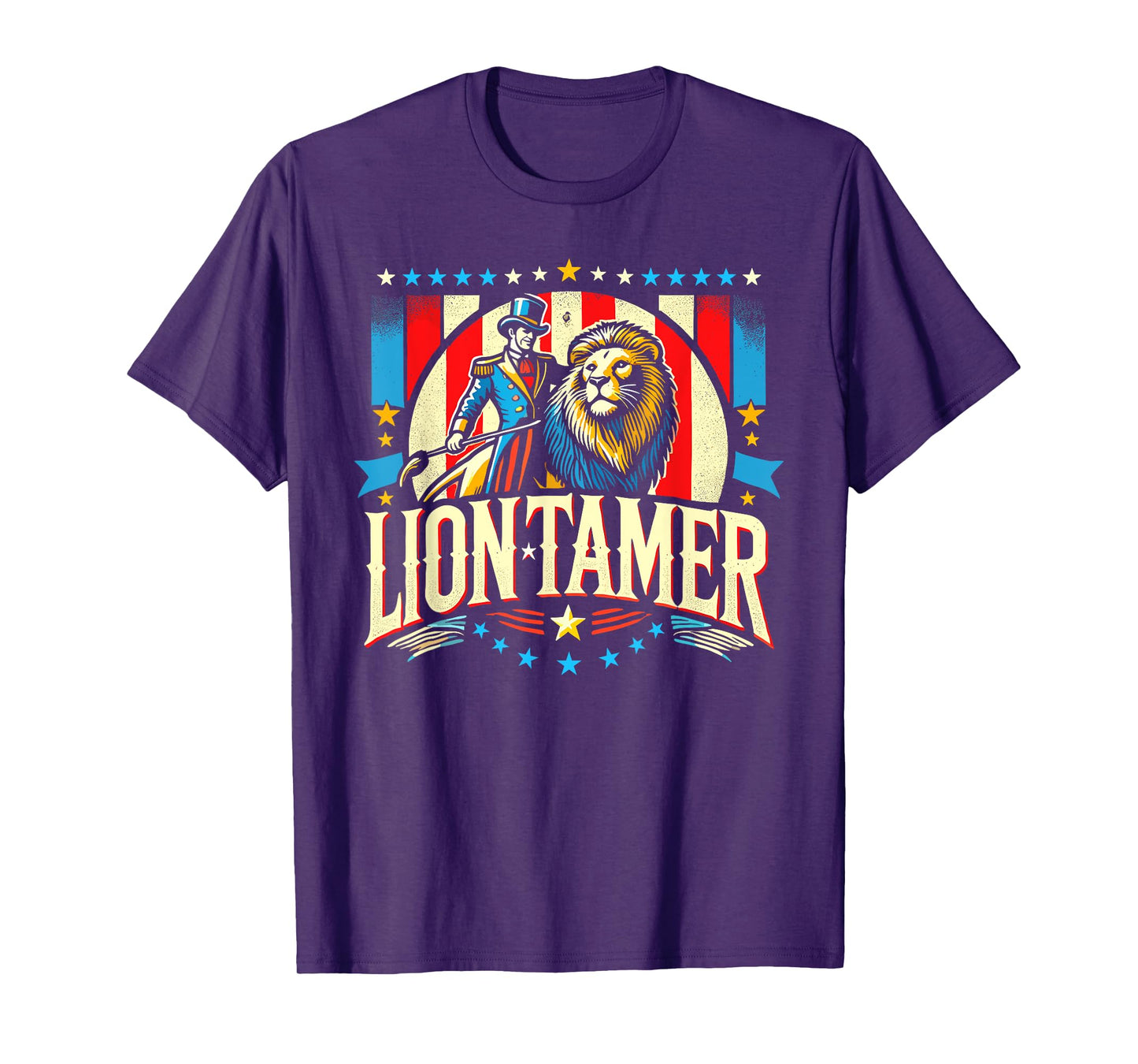 Lion Tamer Shirt Men Women Costume Ringmaster Costume T-Shirt