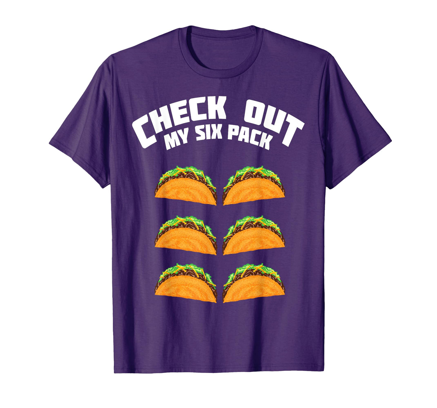 Cute Check Out My Six Pack Taco Nacho Ab Shirt For Cool Boys T-Shirt
