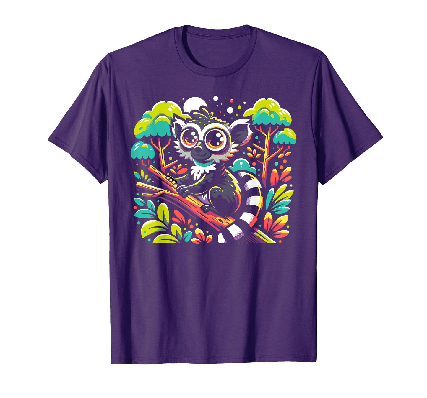 Aye Aye Face Aye-aye Nocturnal Lemur Wildlife Animal T-Shirt