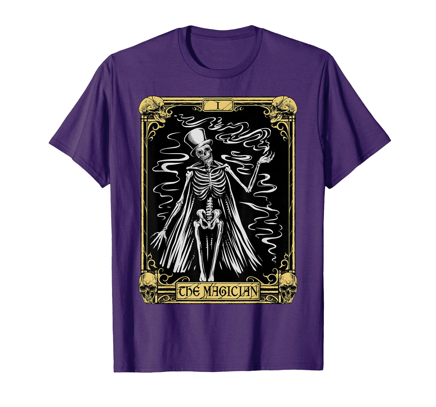 Mystic Skeleton Tarot Card – The Magician T-Shirt