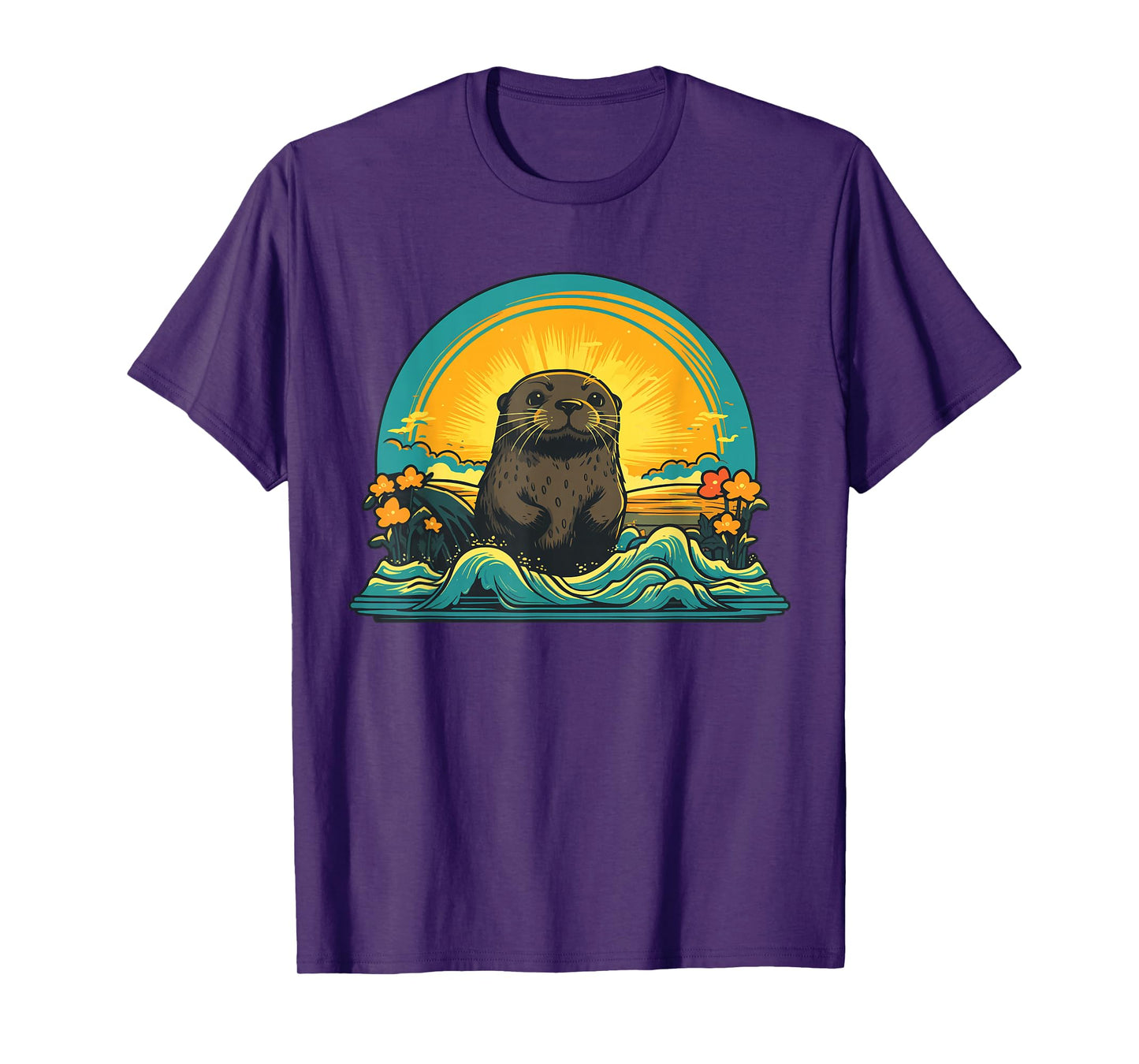 Otter Sunrise T-Shirt