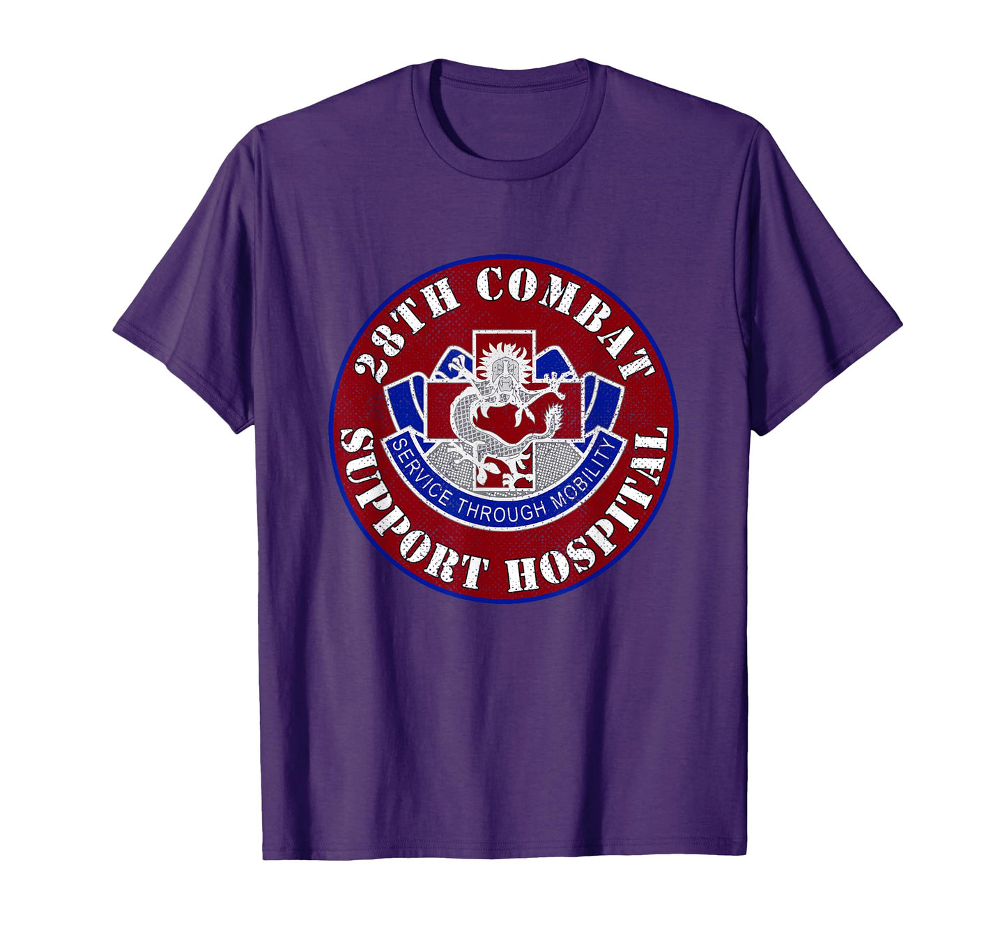 28th Combat Support Hospital Veterans Day Vintage Gifts T-Shirt