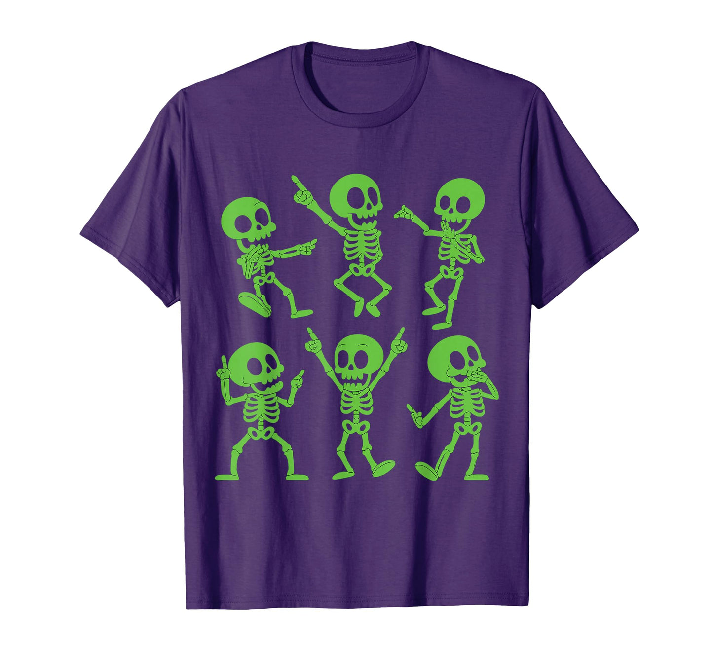 Dancing Skeletons Halloween Challenge Kids Shirt T-Shirt