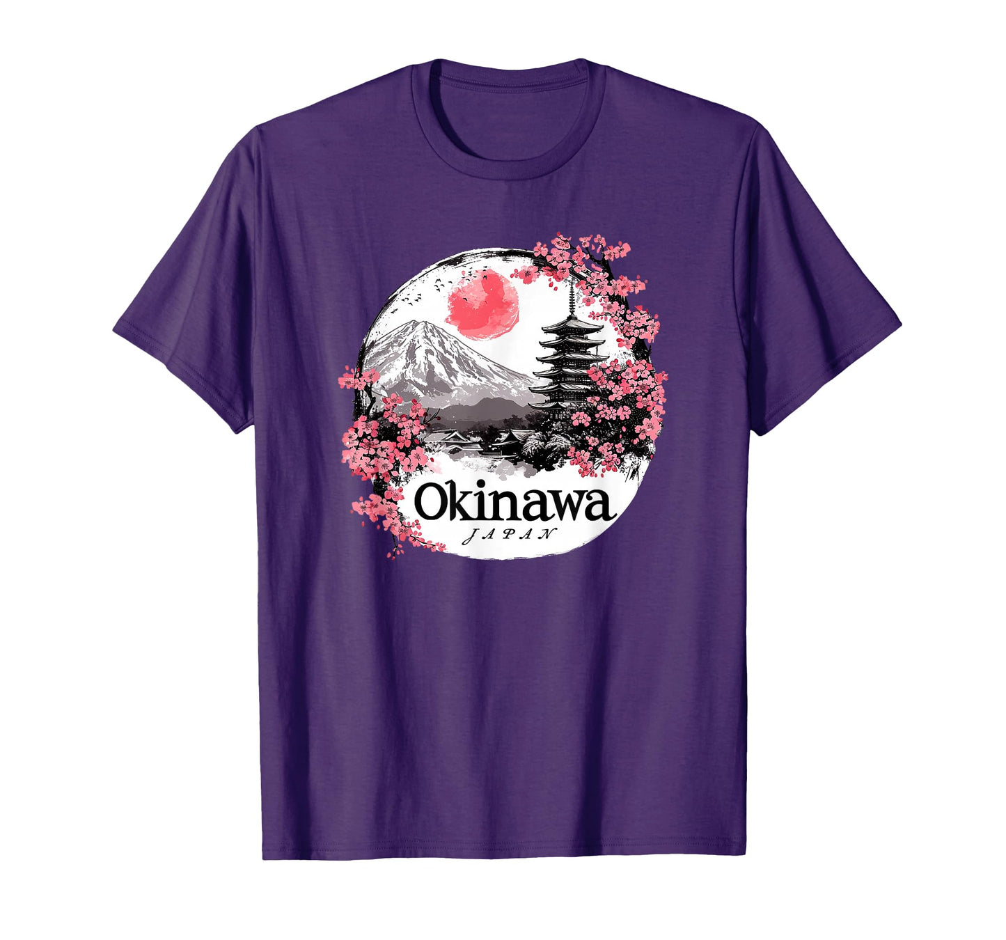 Okinawa Prefecture Blossom Vista Gift Japan T-Shirt