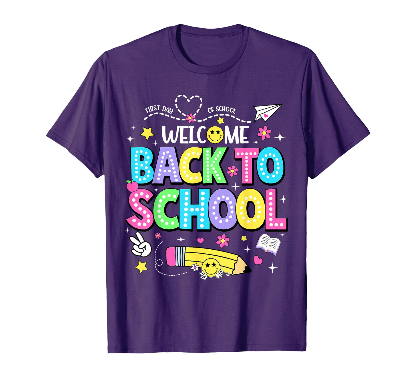 Welcome Back To School Shirts First day of school Teacher T-Shirt