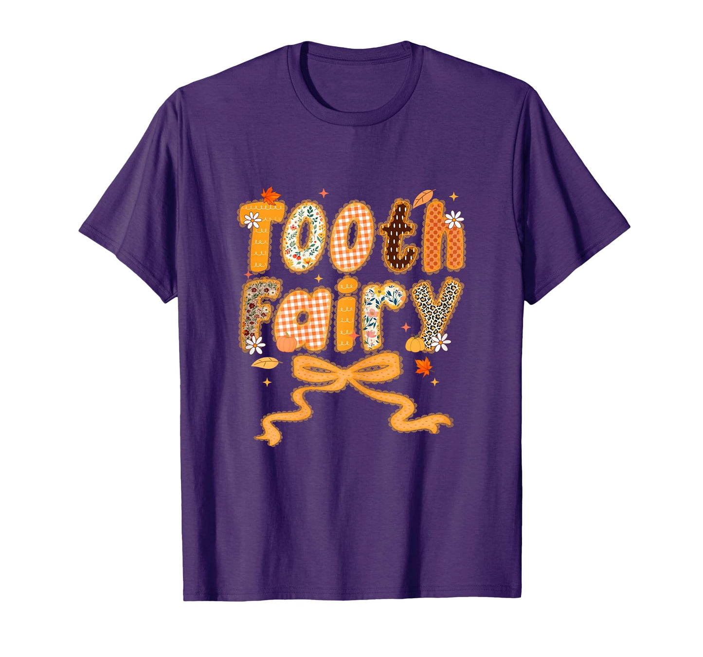 Womens Tooth Fairy Thanksgiving Halloween Costume Gift Women Girls T-Shirt