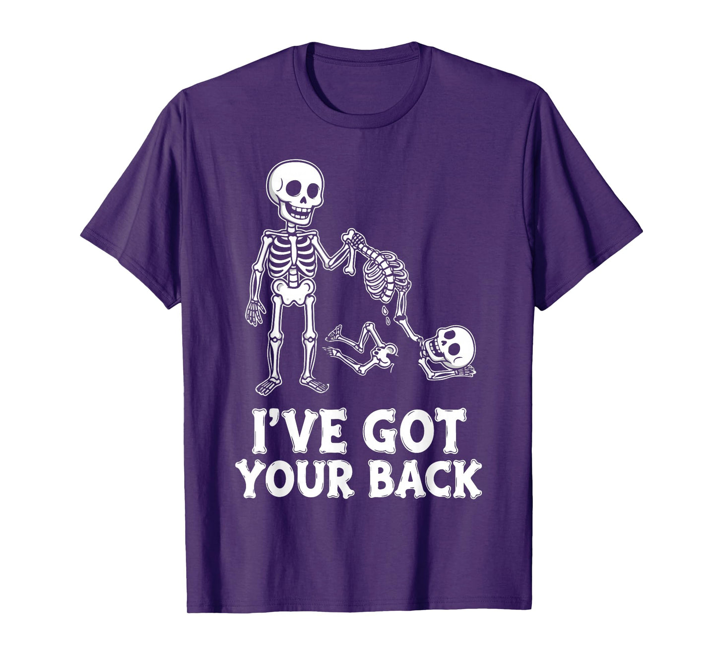 Halloween Skeletons I’ve Got Your Back Costume Men Women Kid T-Shirt