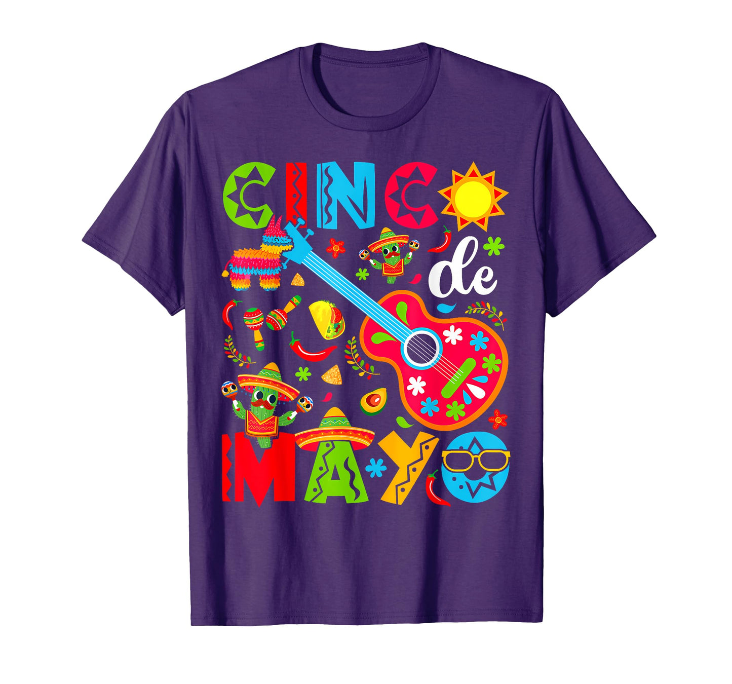 Cinco De Mayo Mexican Fiesta 5 De Mayo Women Men Girls T-Shirt