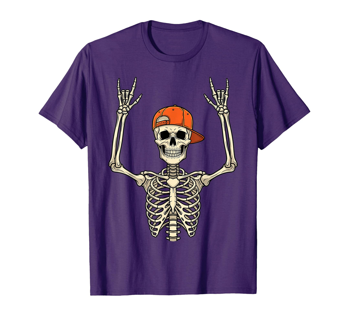 Halloween Skeleton Dabbing Spooky Funny T-Shirt