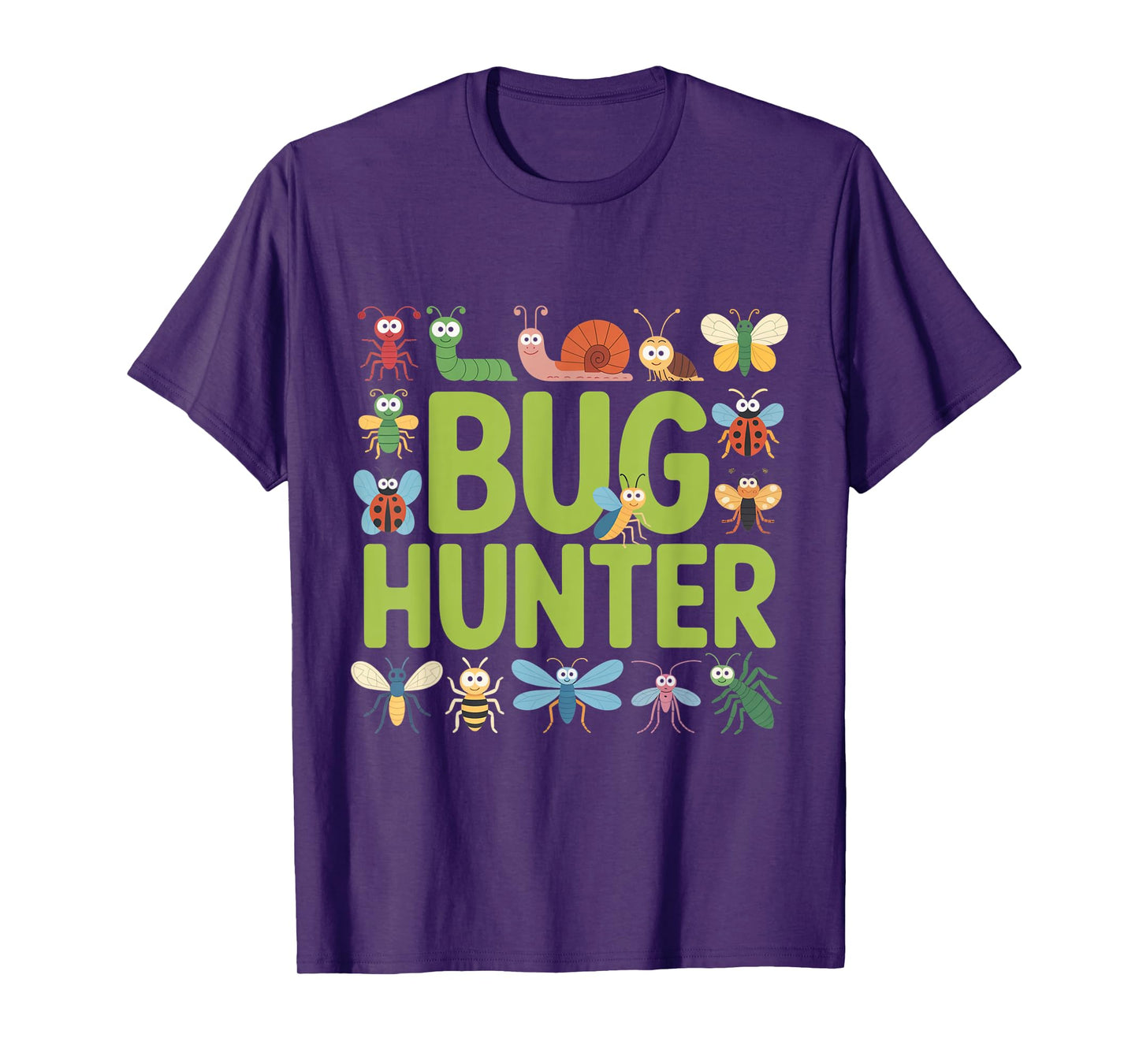Bug Catcher Insect Lover Entomologist Biologist Boys Girls T-Shirt