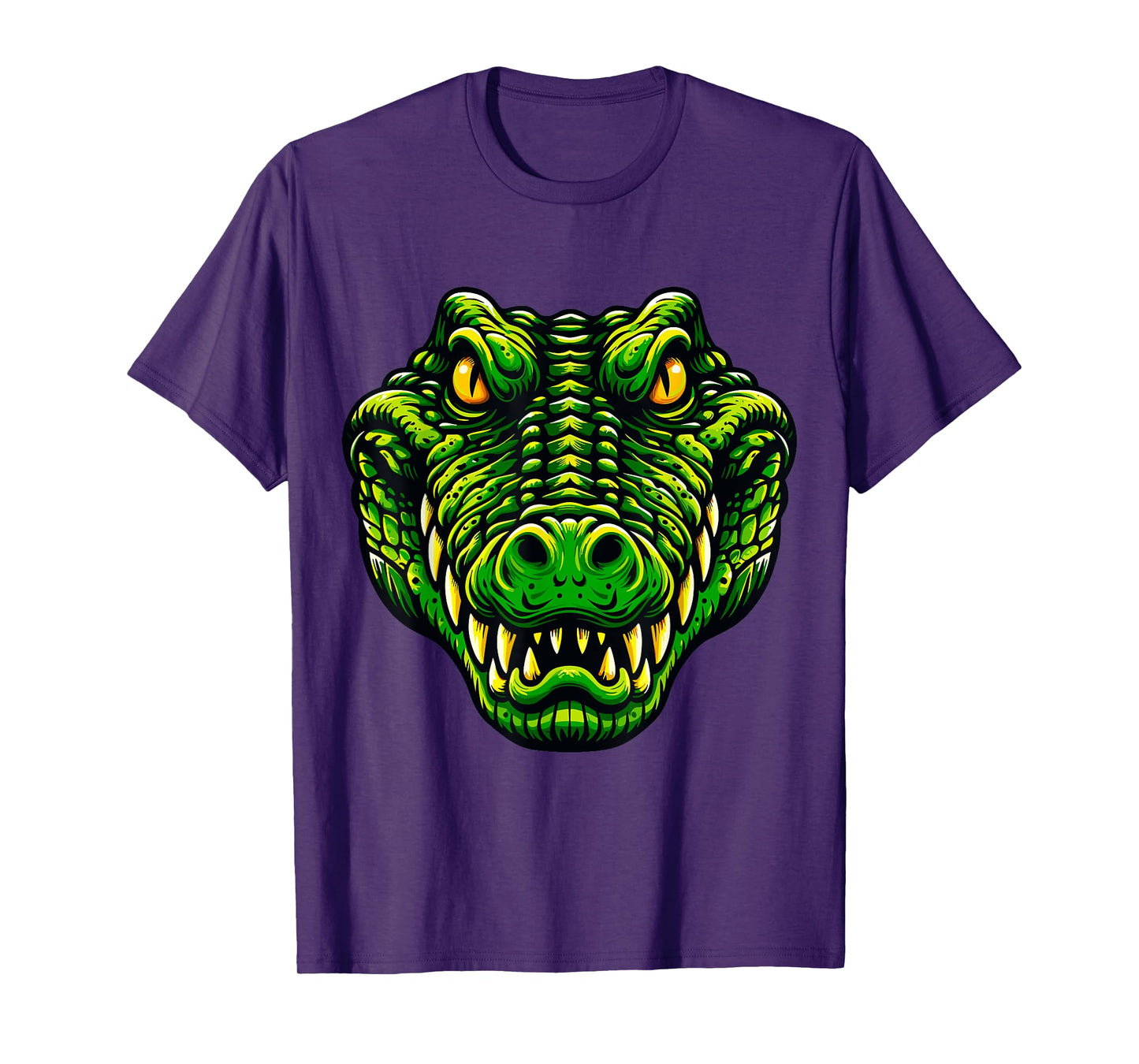 Wild Crocodile Head Alligator T-Shirt