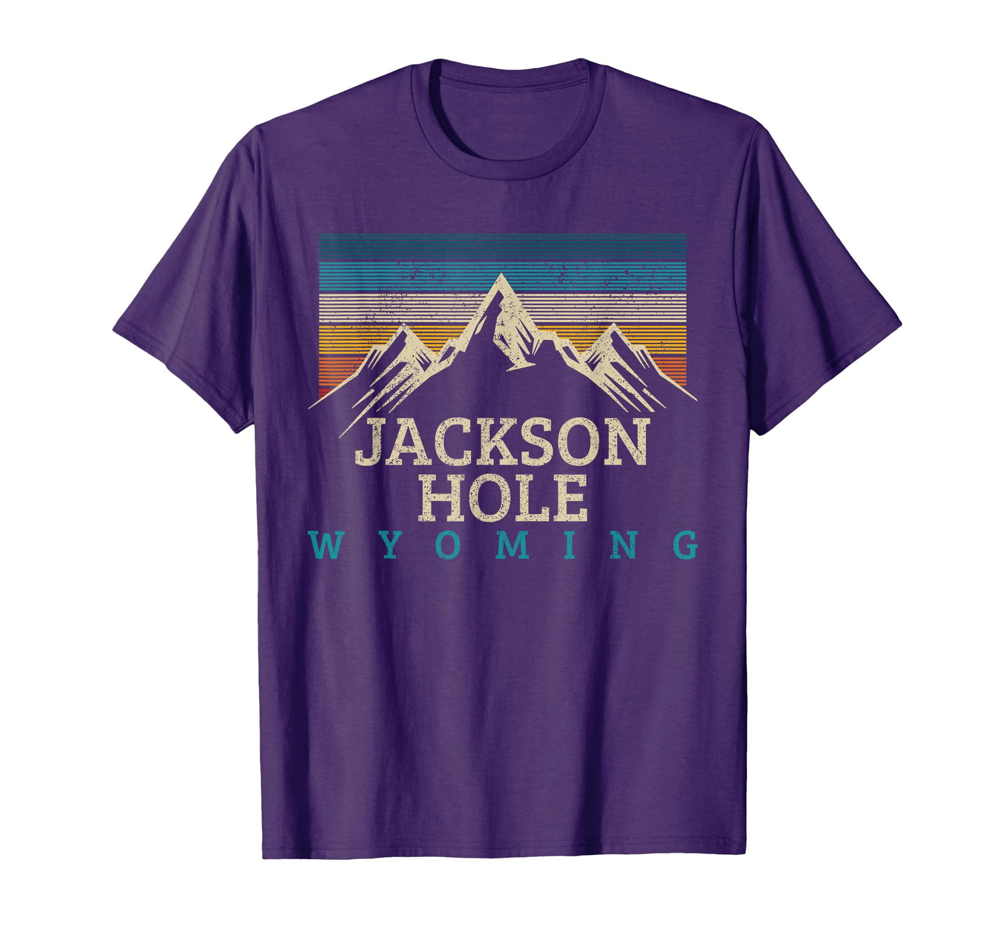Jackson Hole Wyoming Vintage Mountains Nature Souvenir Gift T-Shirt