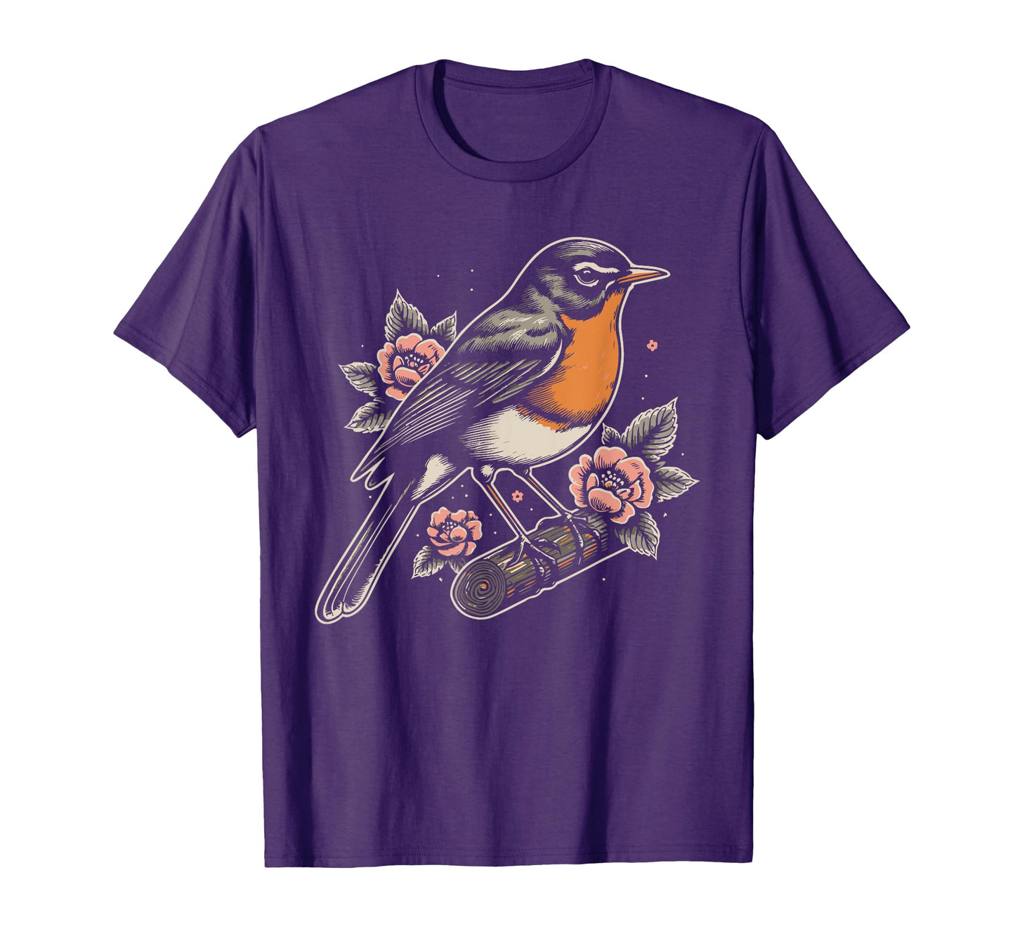 American Robin Vintage T-Shirt