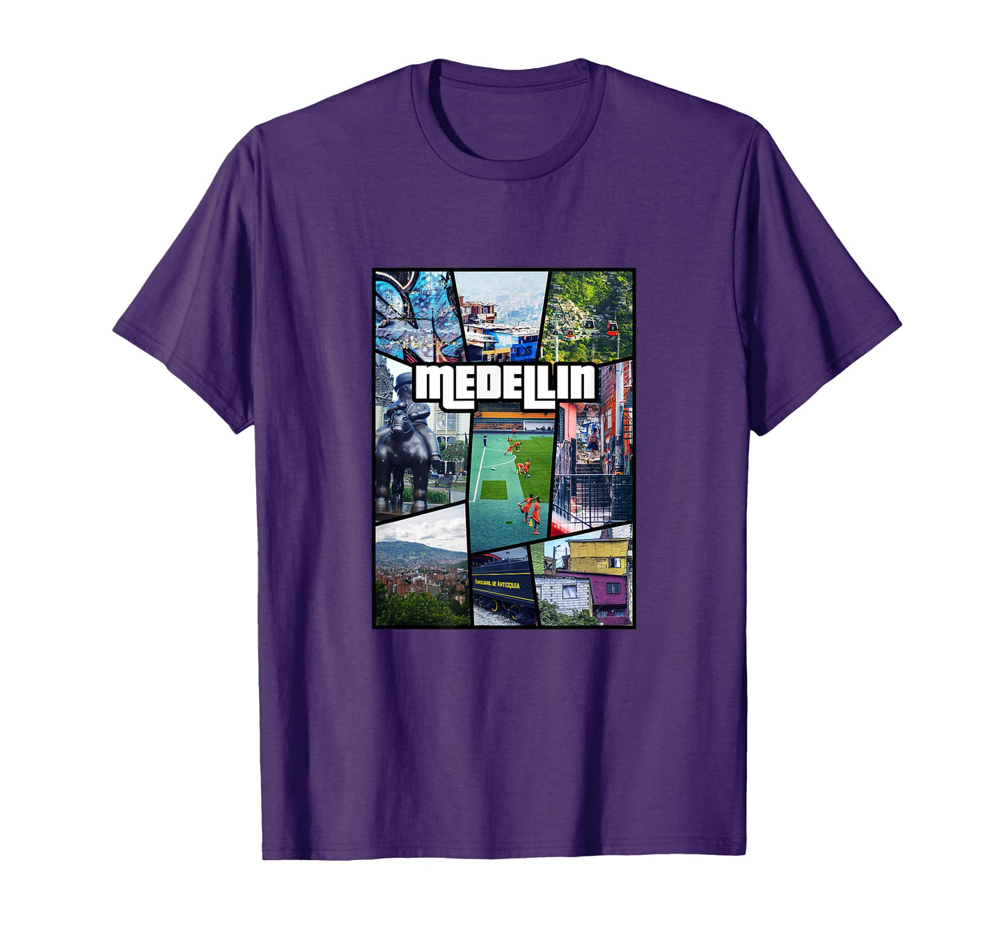Colombia Antioquia Medellin City TEE - South America T-Shirt