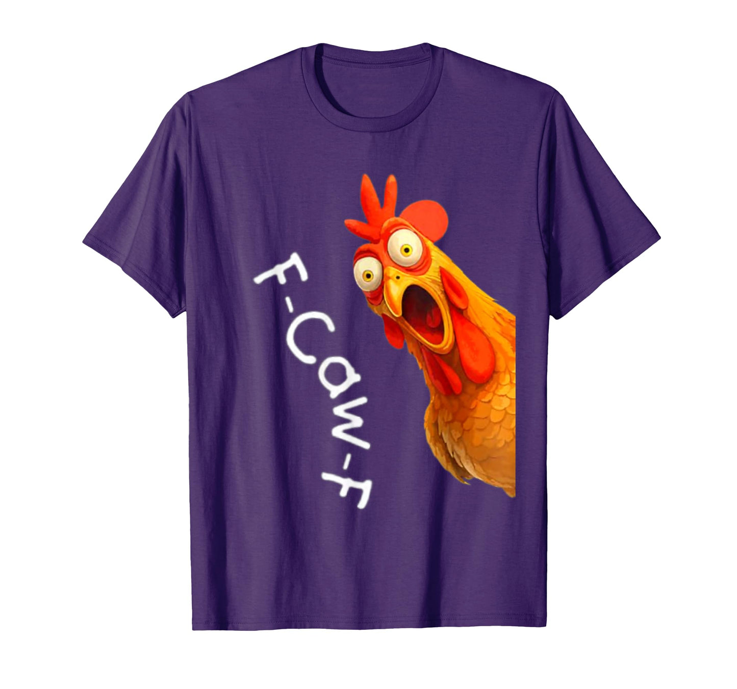 Funny Halloween F-Caw-F Chicken FCAWF Chicken Men Women T-Shirt
