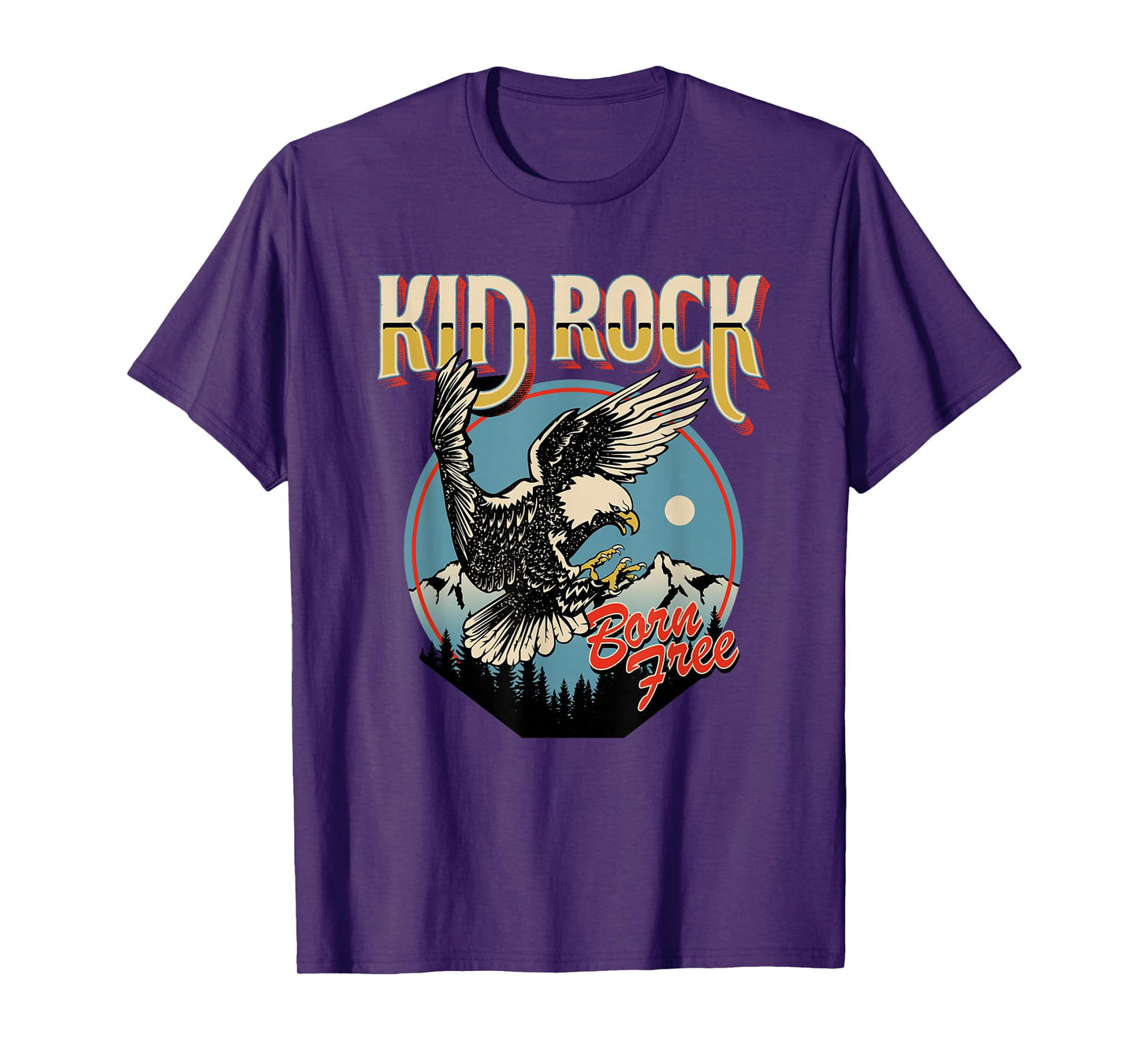 Kid Rock Born Free Eagle T-Shirt