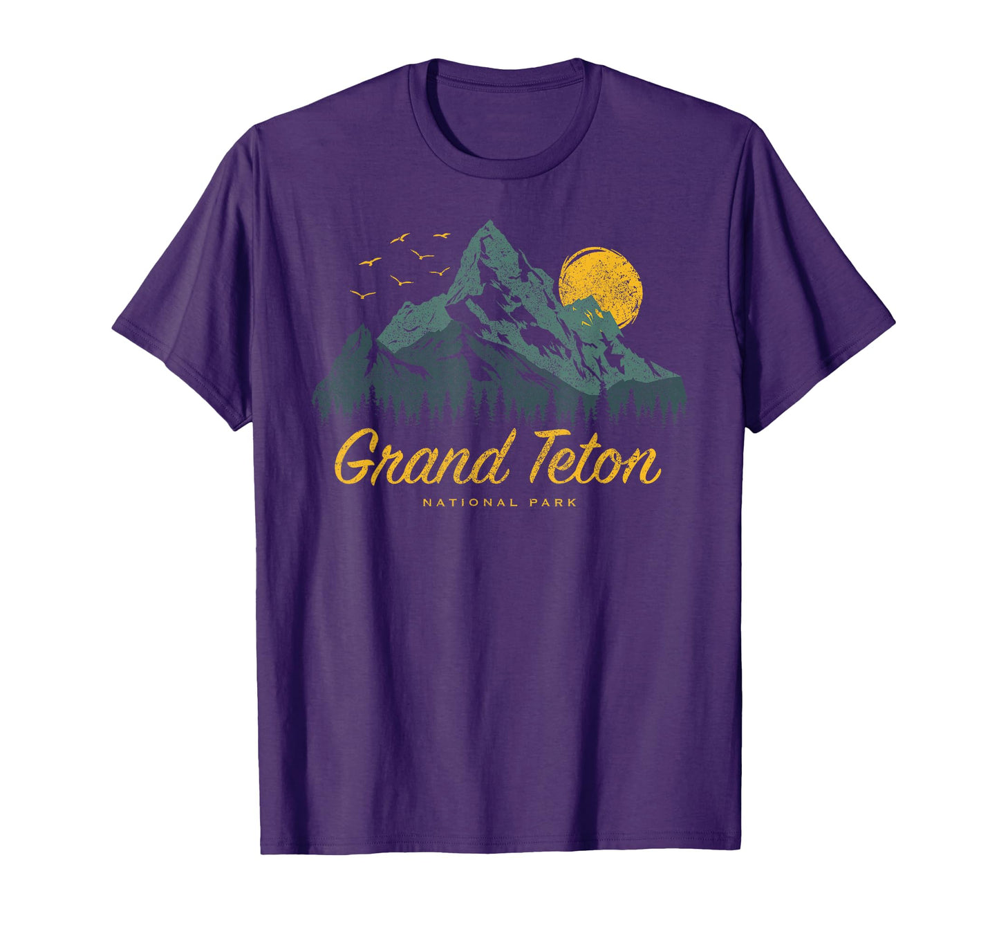 Retro Grand Teton National Park US Vintage Grand Teton T-Shirt